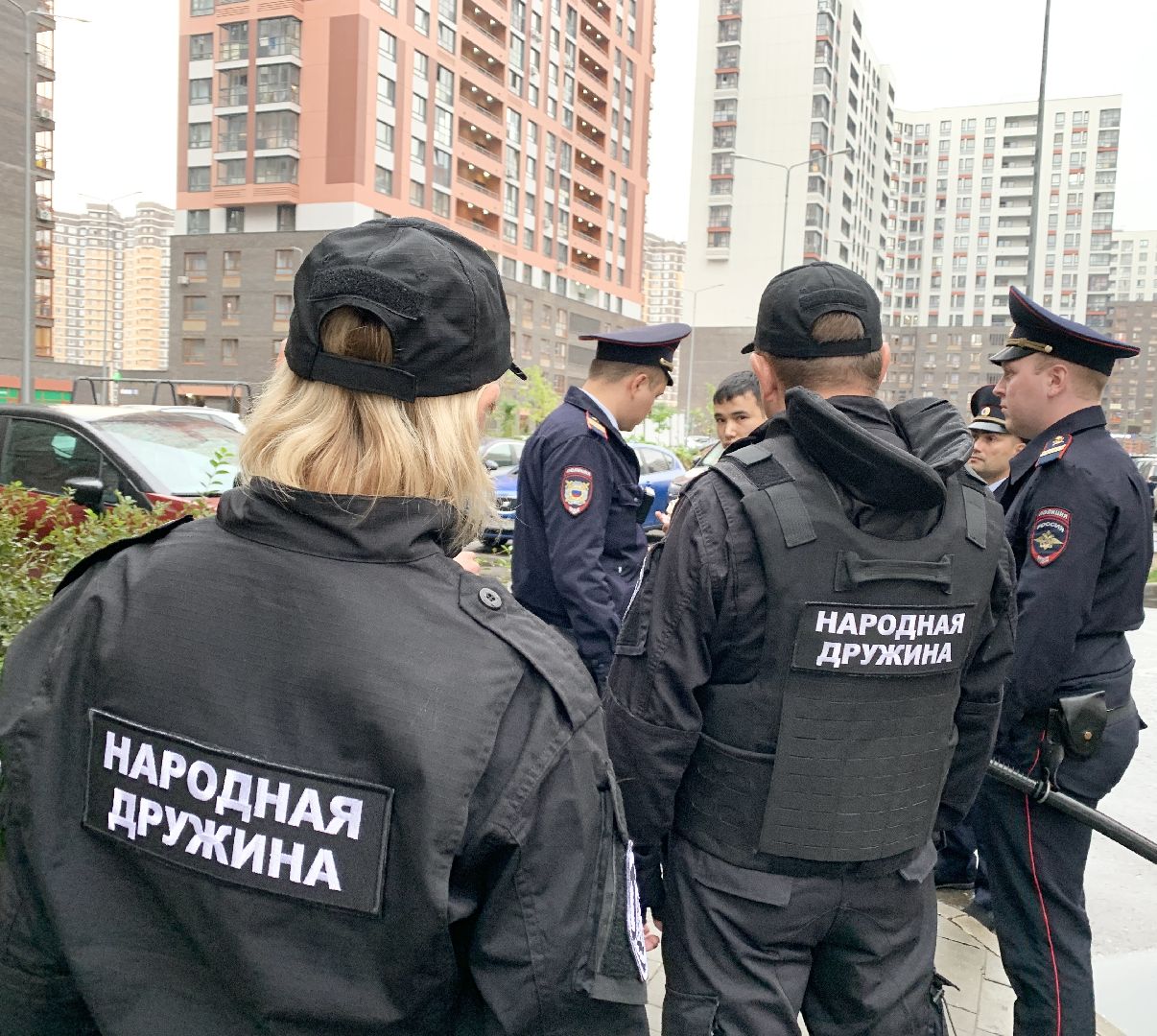 Балашиха, Подмосковье, Народные дружины, Главное управление региональной безопасности,