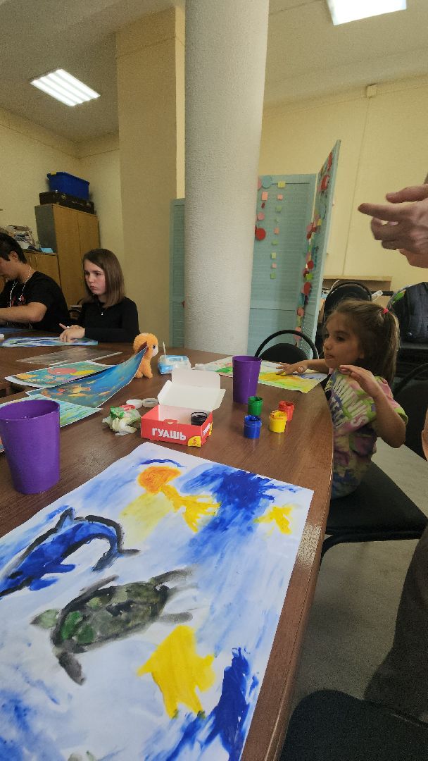 долгопрудный, кмц, арт-терапия, рисование пальцами,