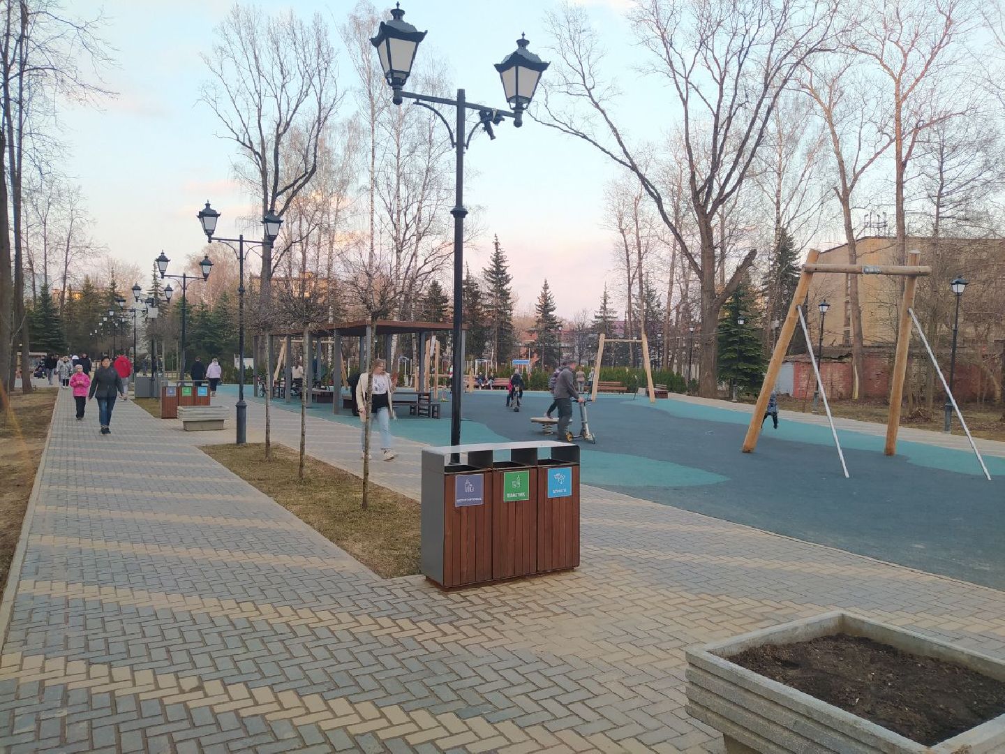 Парки, Дедовск, Истра, Уборка