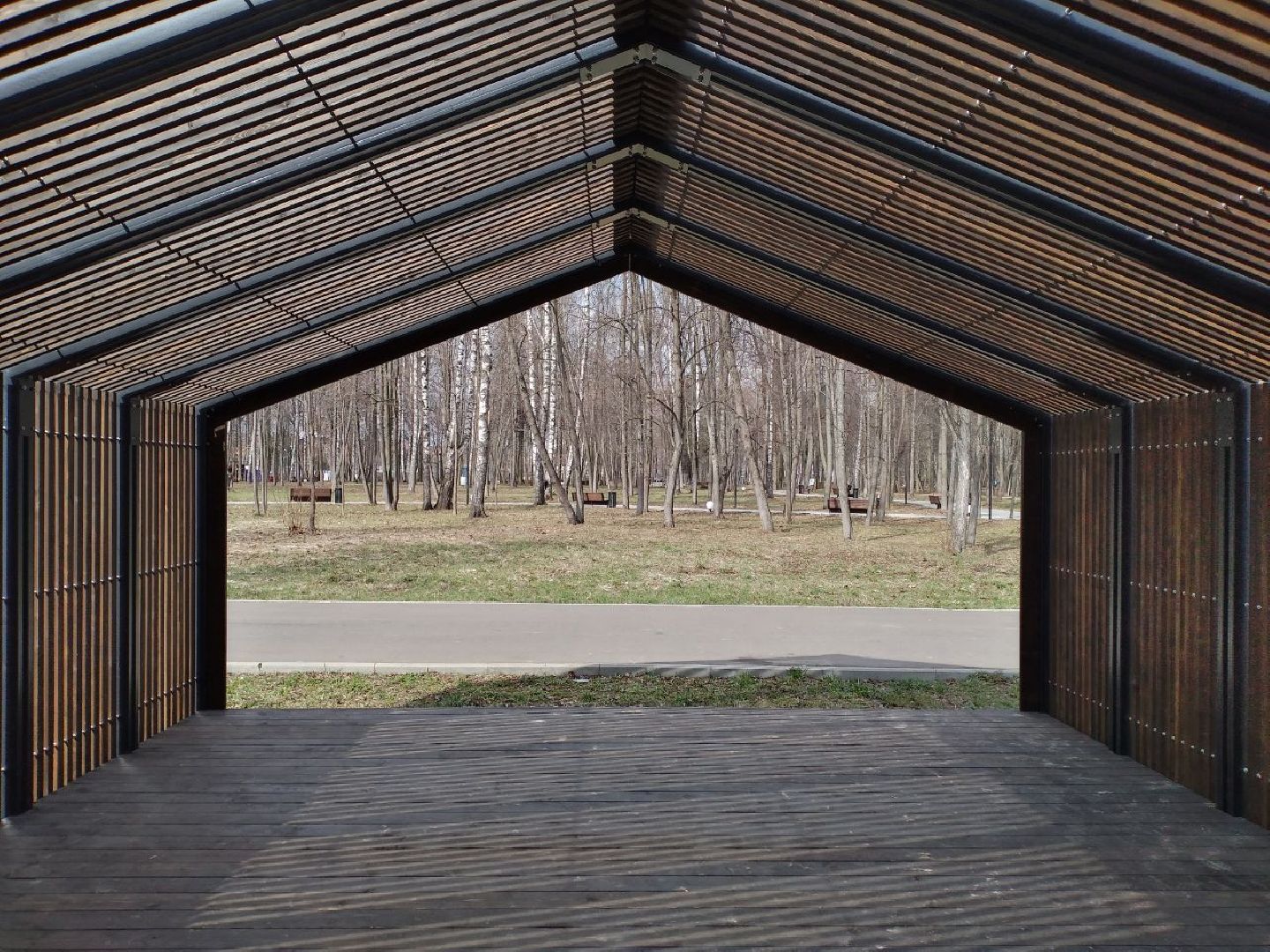 благоустройство, парк, Лосино-Петровский