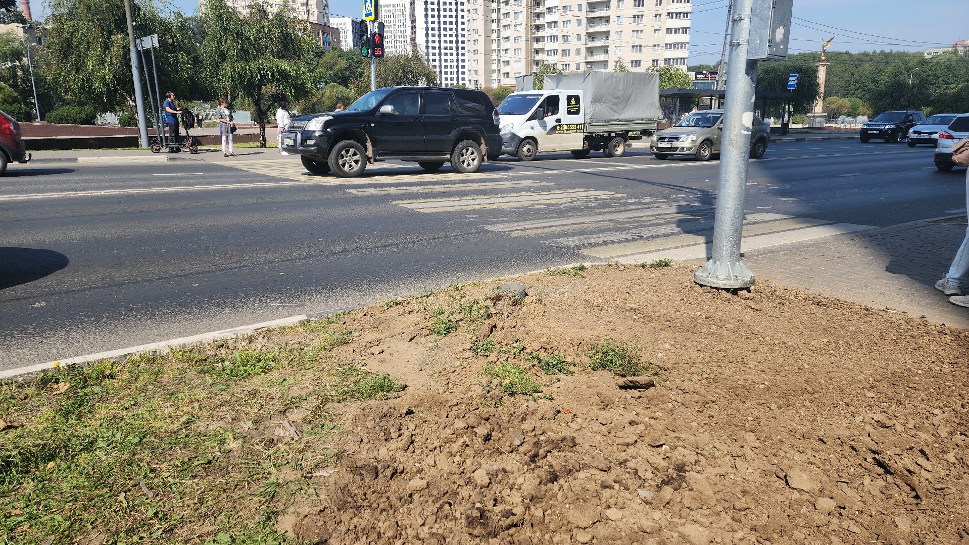 пушкино, газон, благоустройство, трава, семена, коммунальная служба,