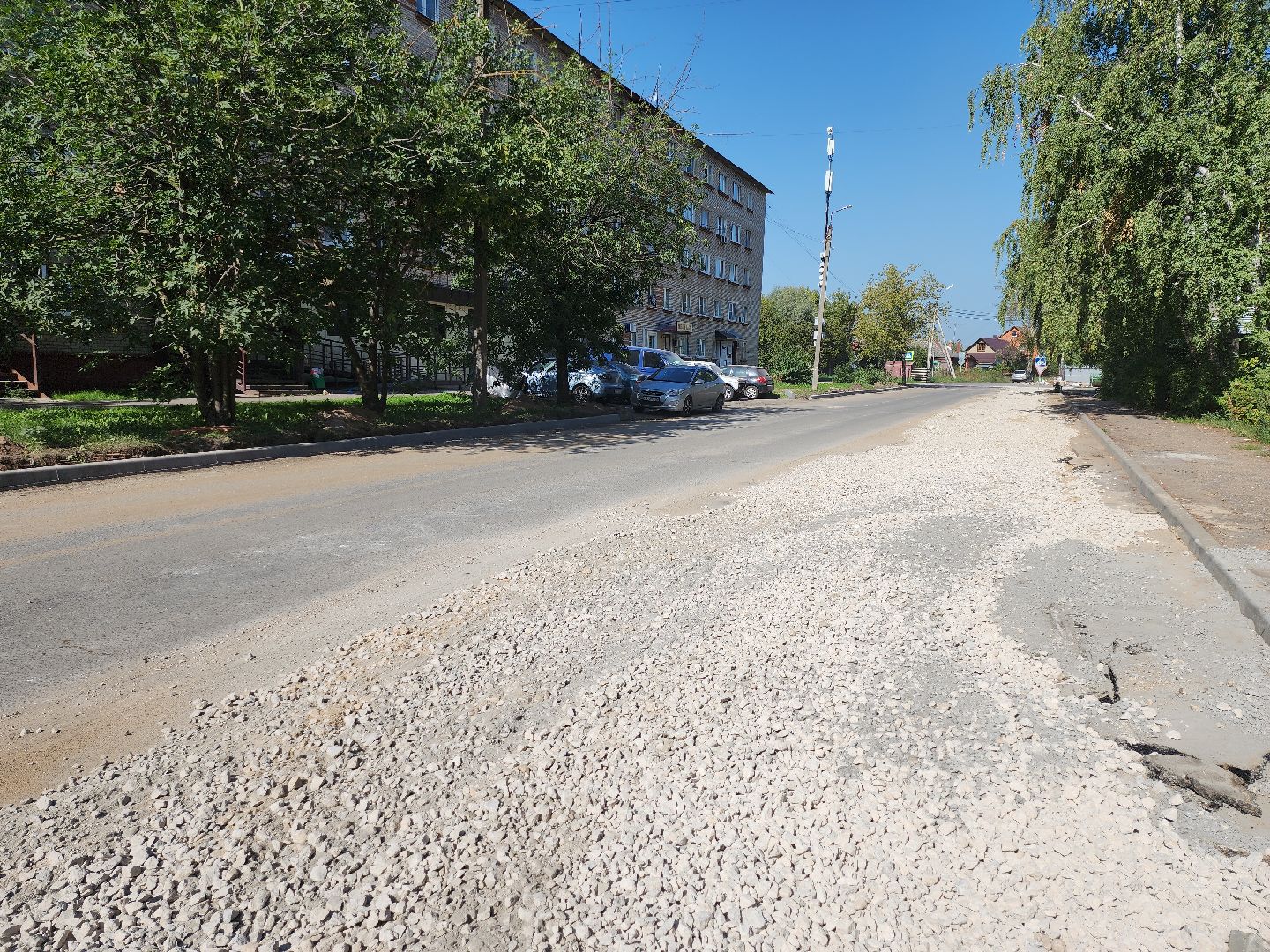 серпухов, подмосковье, ремонт дороги,