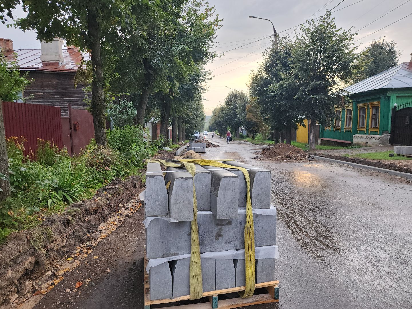 серпухов, подмосковье, ремонт дороги,