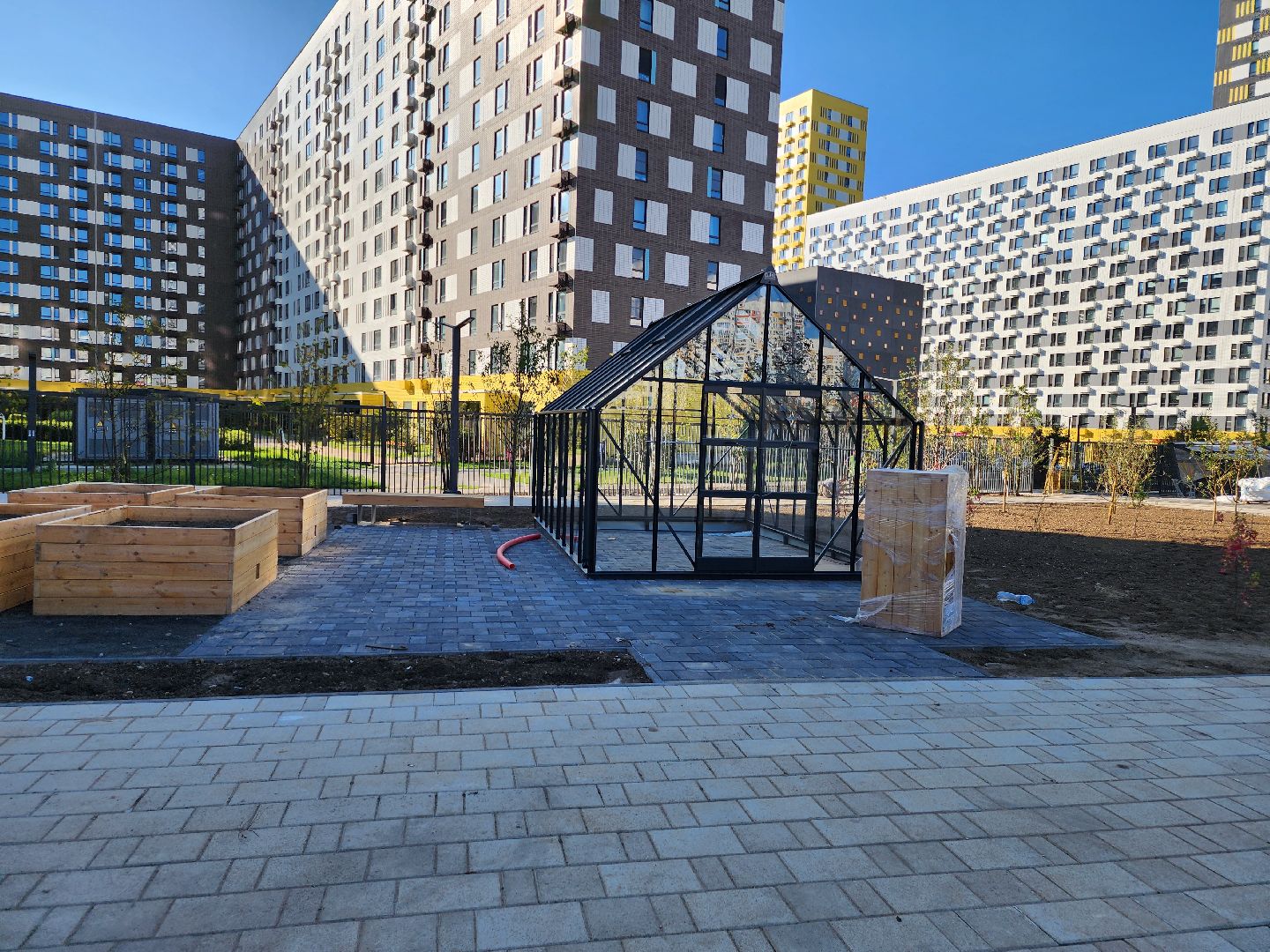 строительство школы, новая школа, мытищи,