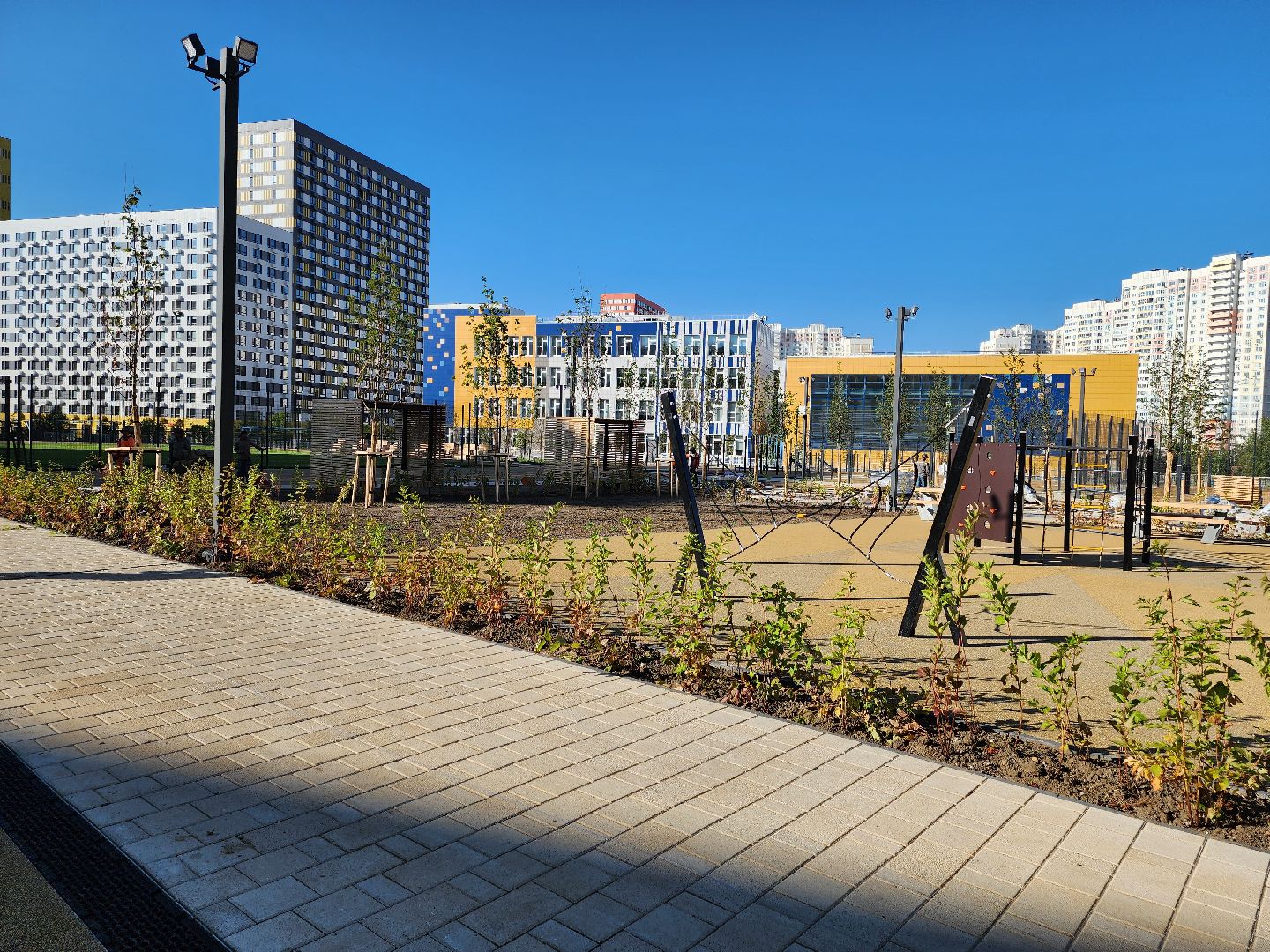 строительство школы, новая школа, мытищи,