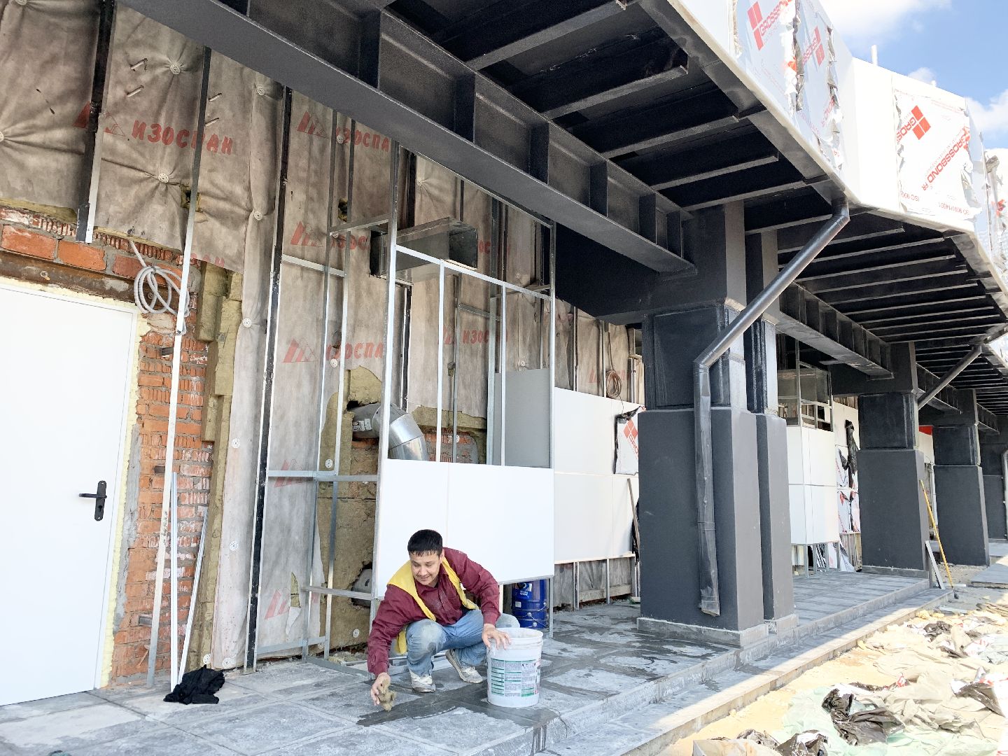 Балашиха, Подмосковье, Реконструкция стадиона Орион, Строительство,