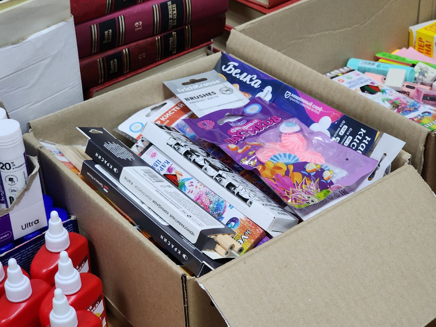 Черноголовка, гуманитарная помощь курск, собери ребёнка в школу,