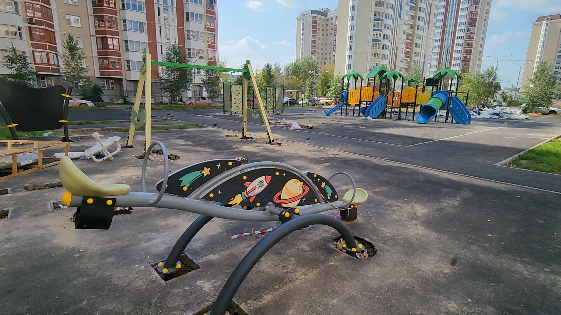 одинцово, немчиновка, игровые площадки, благоустройство,