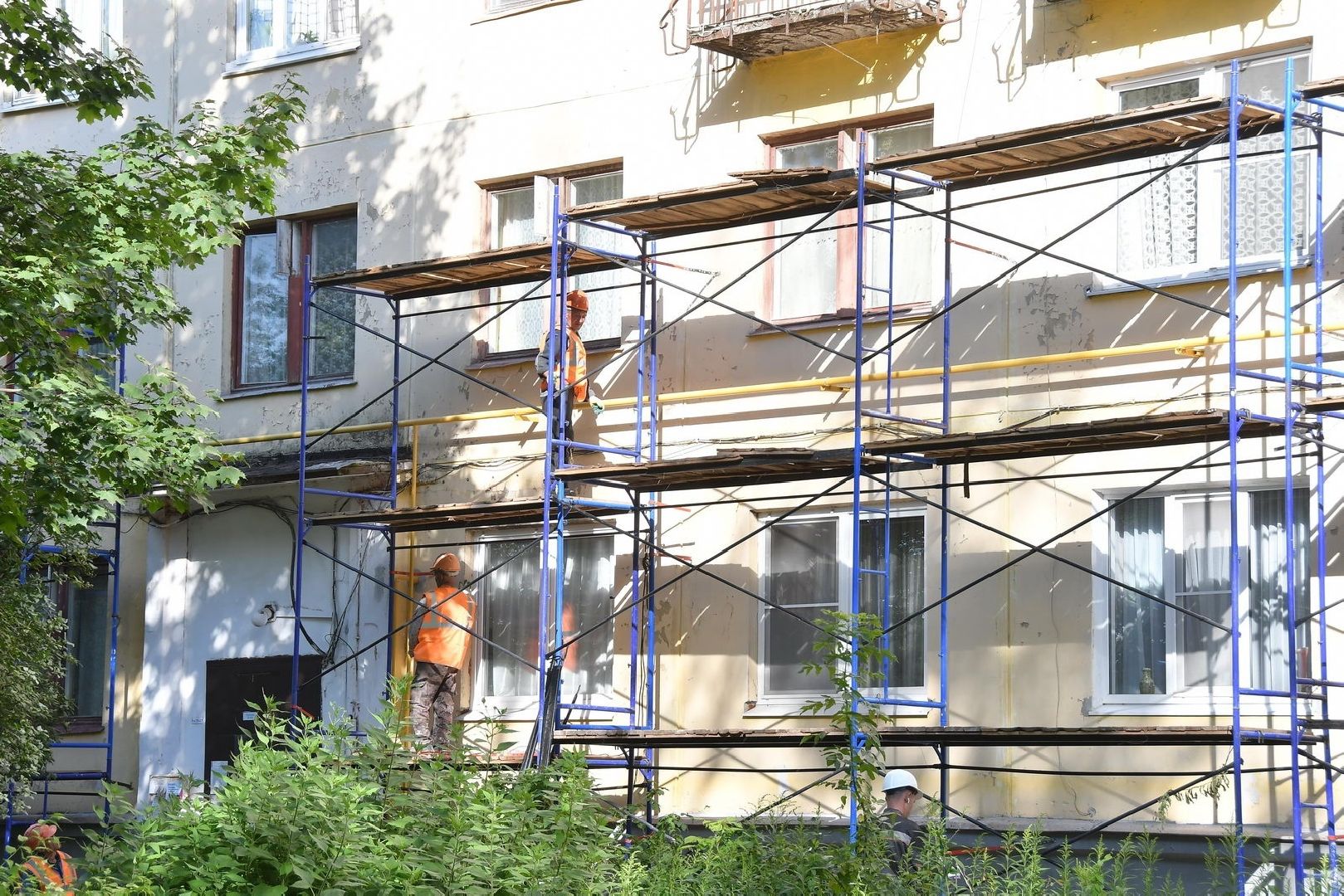 капремонт МКД, Власиха капремонт, Жукова 3 Власиха, суф термоленд, капитальный ремонт дома,