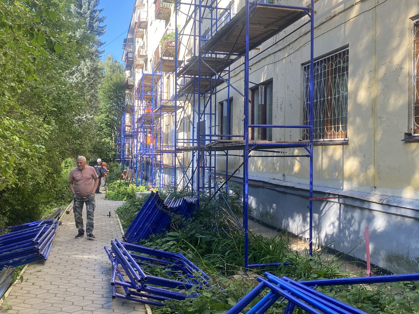 капремонт МКД, Власиха капремонт, Жукова 3 Власиха, суф термоленд, капитальный ремонт дома,