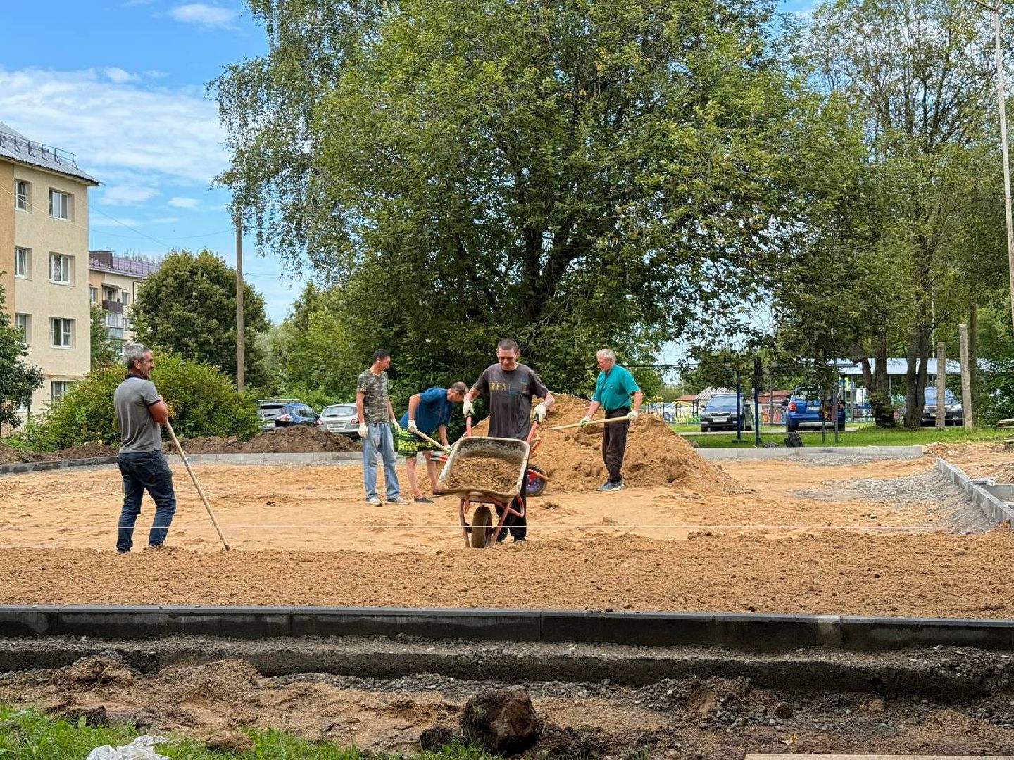 губернаторская площадка, городской округ восход, дети, бригада рабочих,