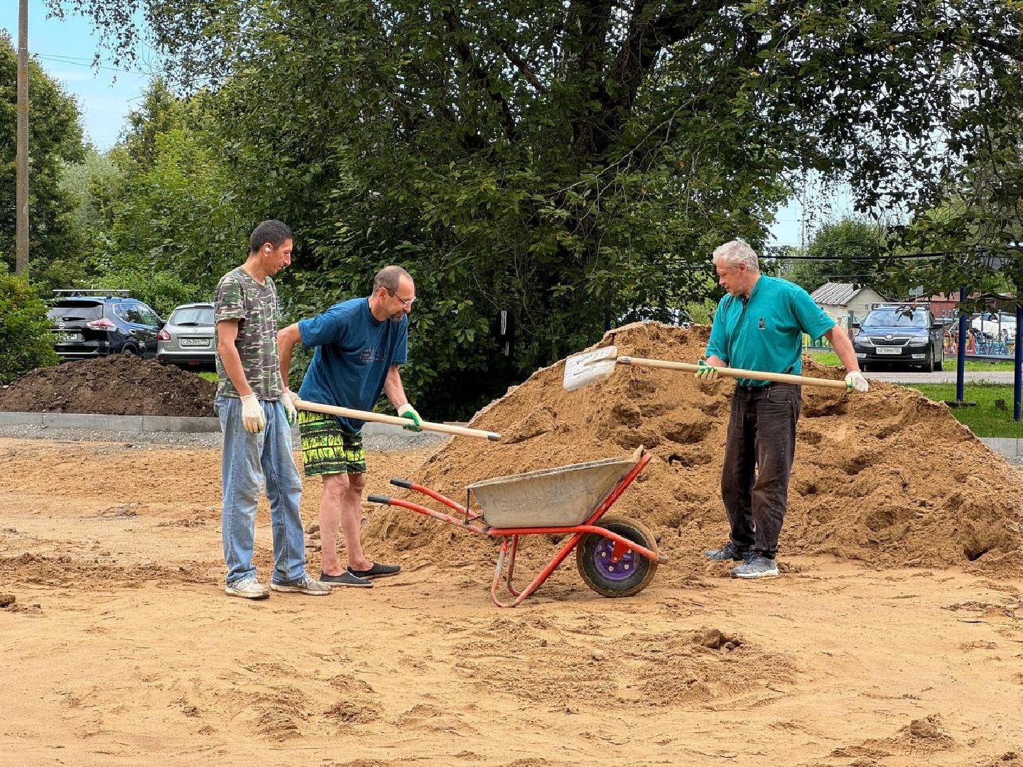 губернаторская площадка, городской округ восход, дети, бригада рабочих,