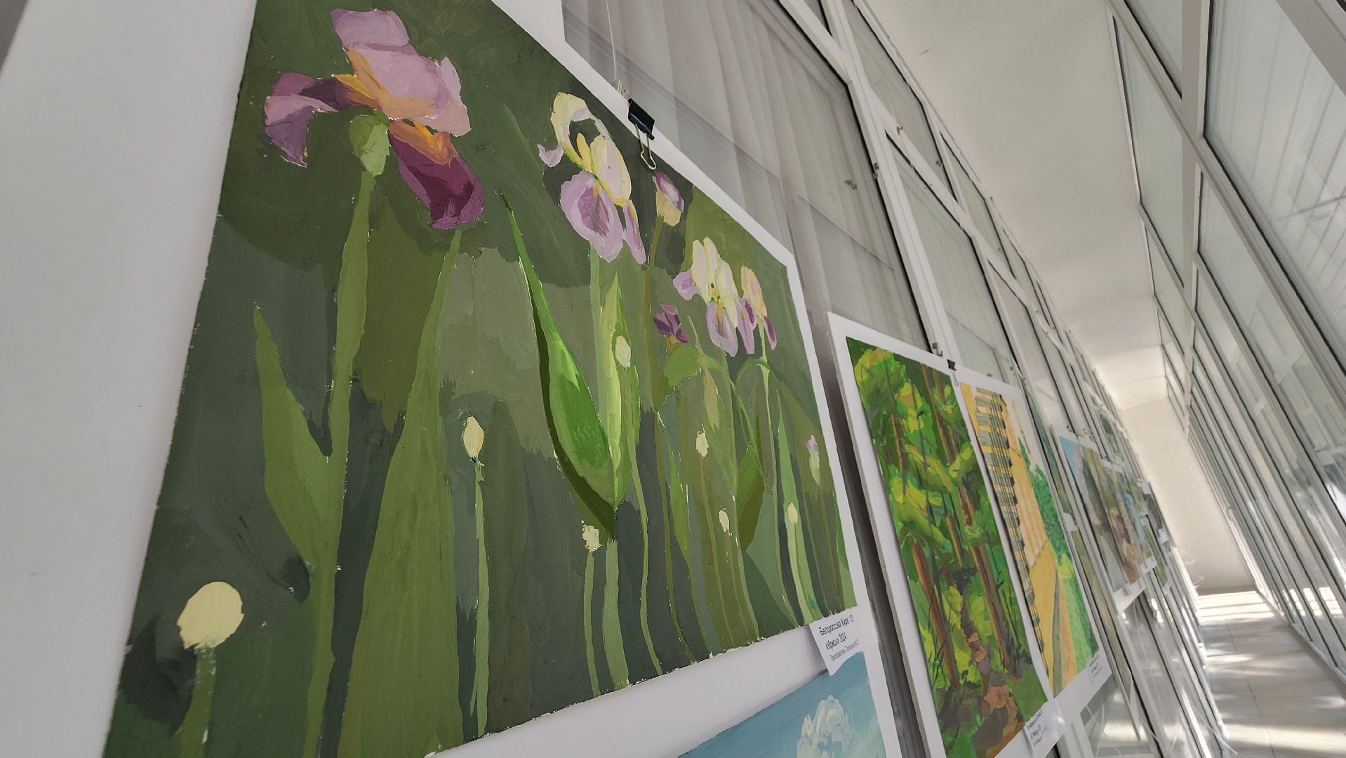 ДШИ, пленер, художественная школа, работы детей, протвино,