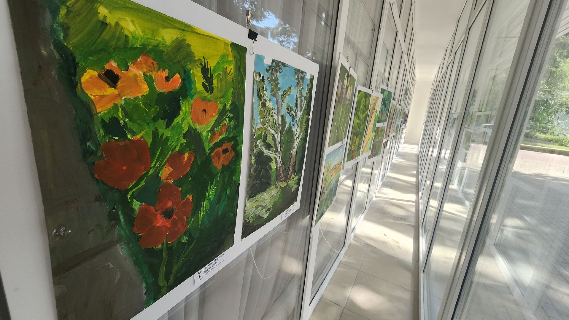 ДШИ, пленер, художественная школа, работы детей, протвино,