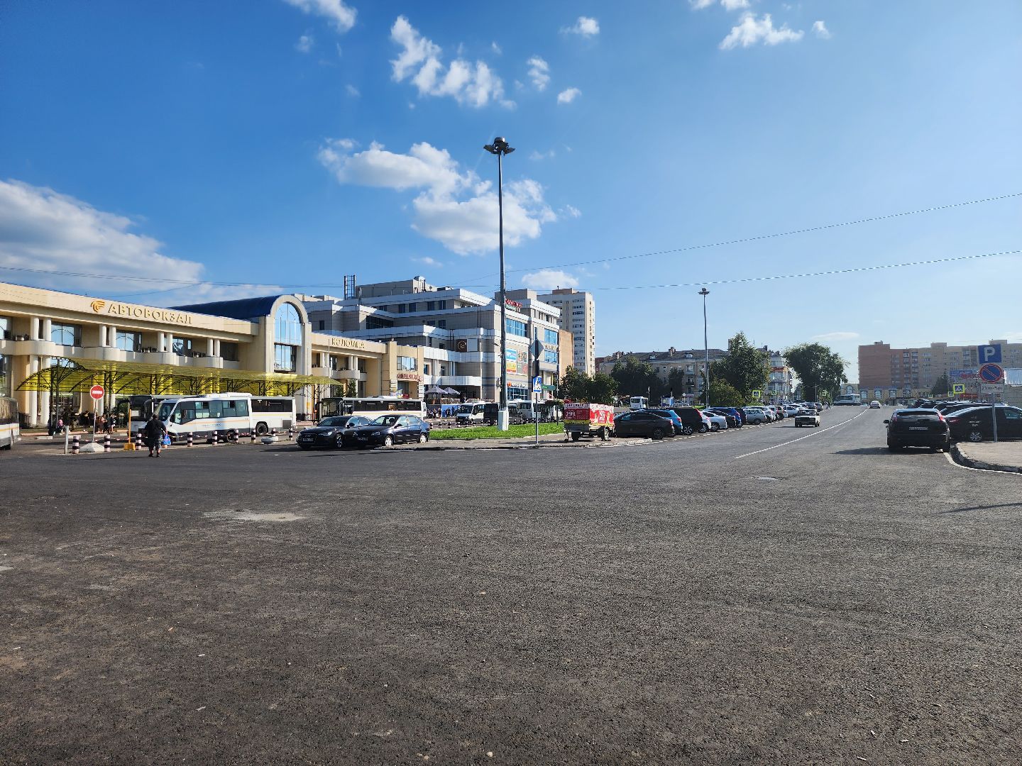 Коломна, дорожный ремонт, новый асфальт,