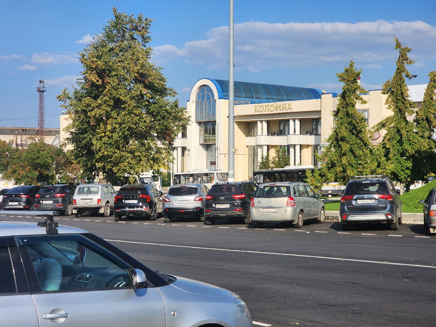 Коломна, дорожный ремонт, новый асфальт,