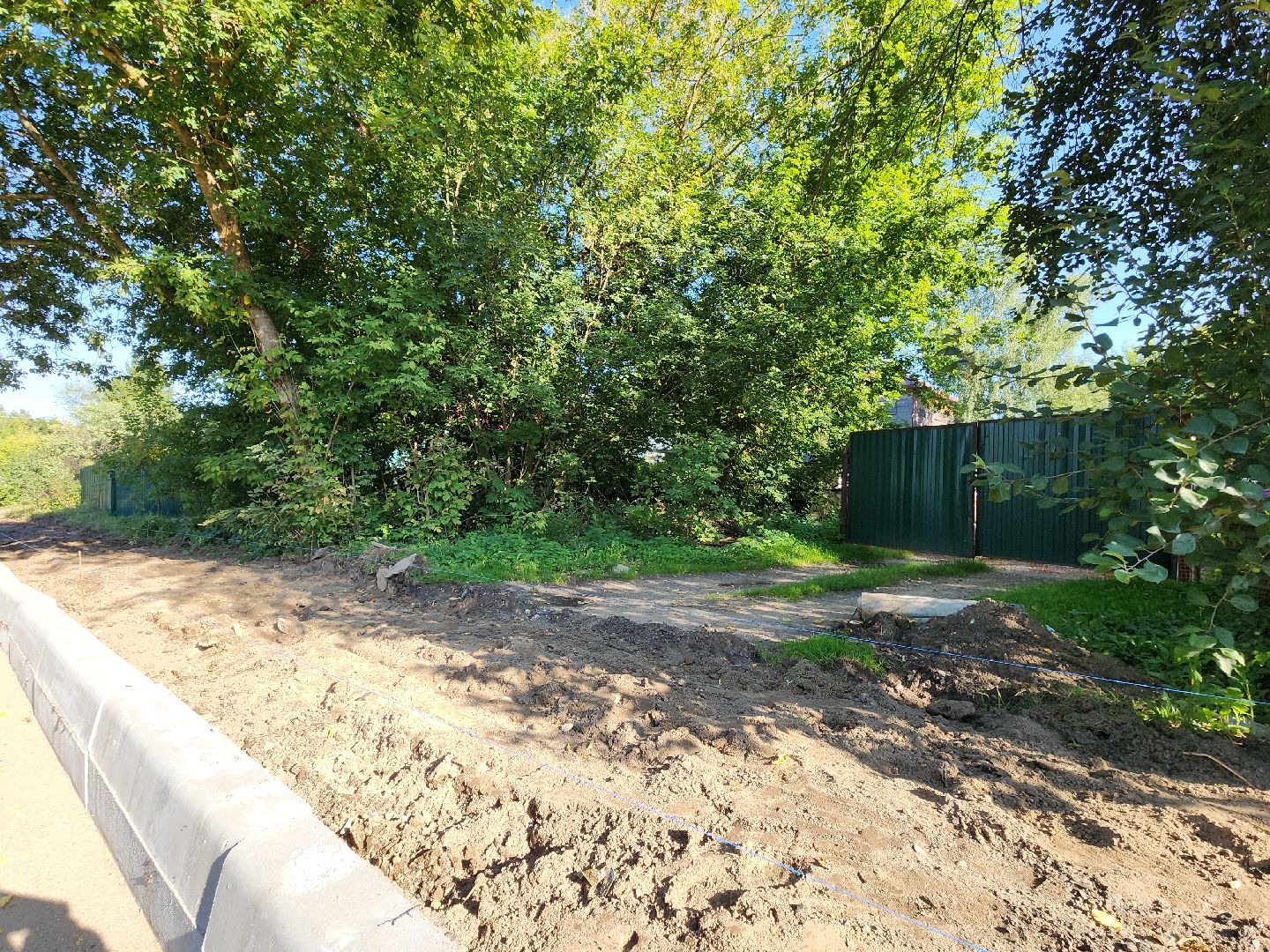 дороги, руза, горбово, ремонт тротуара, тротуар в горбово, рузский городской округ, подмосковье,