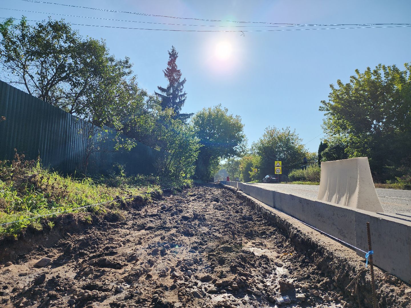 дороги, руза, горбово, ремонт тротуара, тротуар в горбово, рузский городской округ, подмосковье,