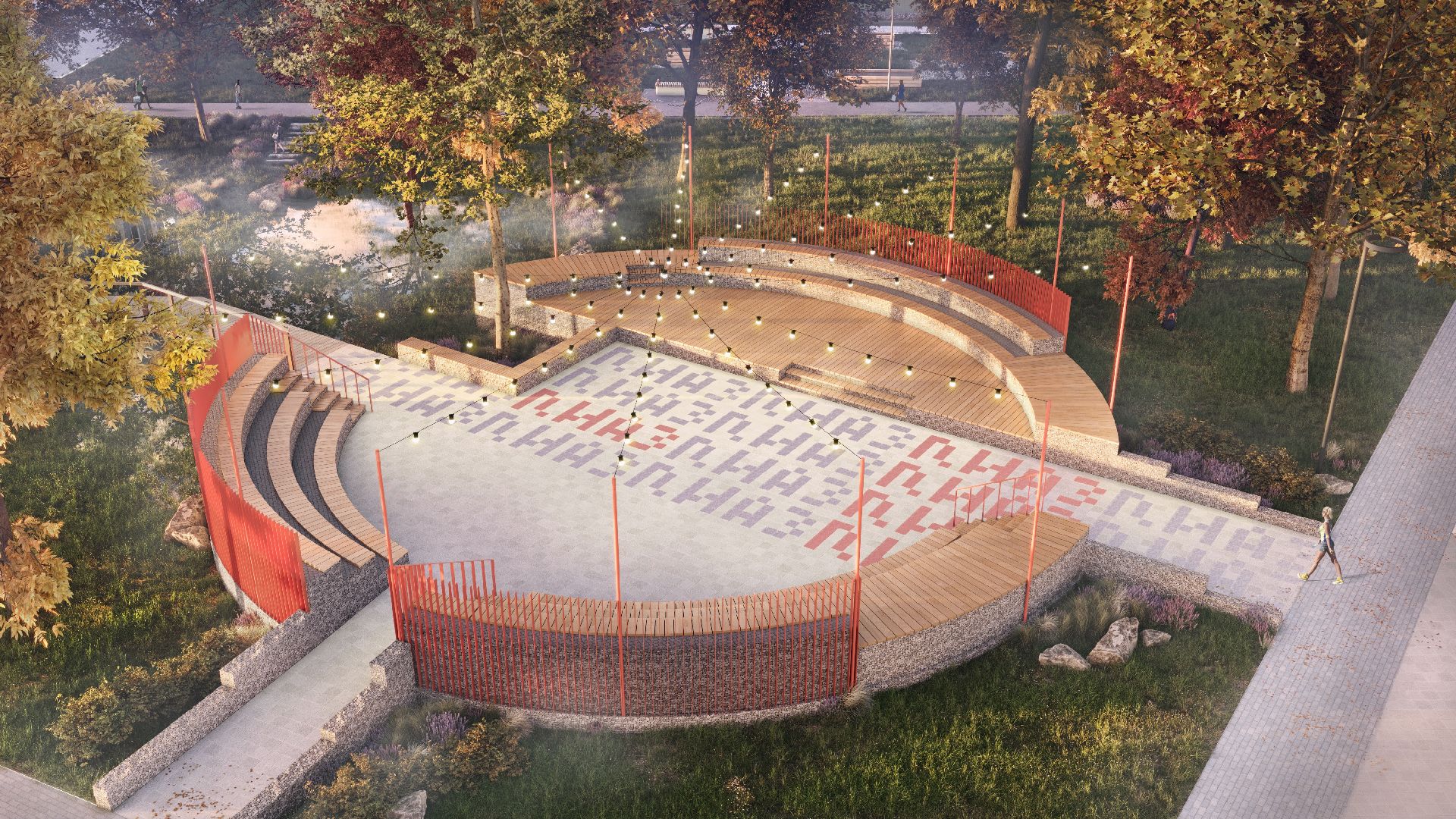 Лиаз парк, благоустройство, ликино-дулево, орехово-зуевский округ,