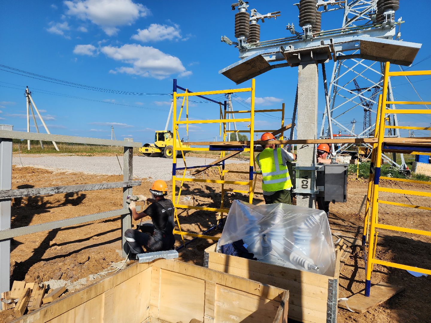 Чехов, деревня Бегичево, подстанция, питающий центр, строительство, программа модернизации, россети московский регион, глава округа михаил собакин, энергоснабжение,