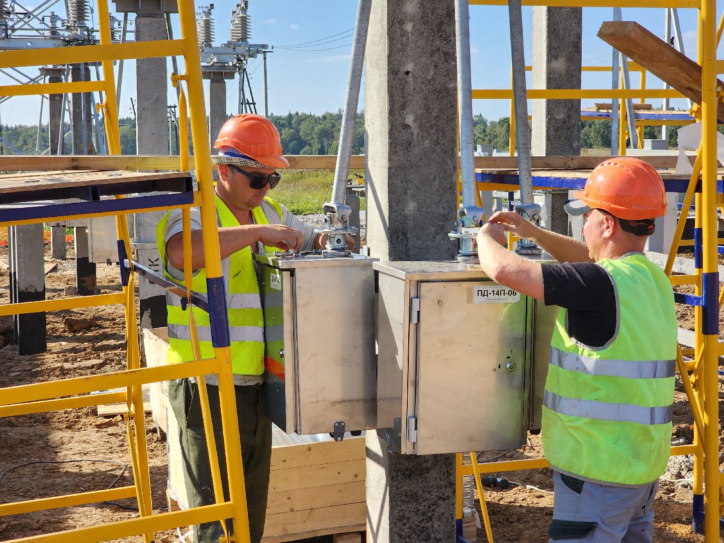 Чехов, деревня Бегичево, подстанция, питающий центр, строительство, программа модернизации, россети московский регион, глава округа михаил собакин, энергоснабжение,