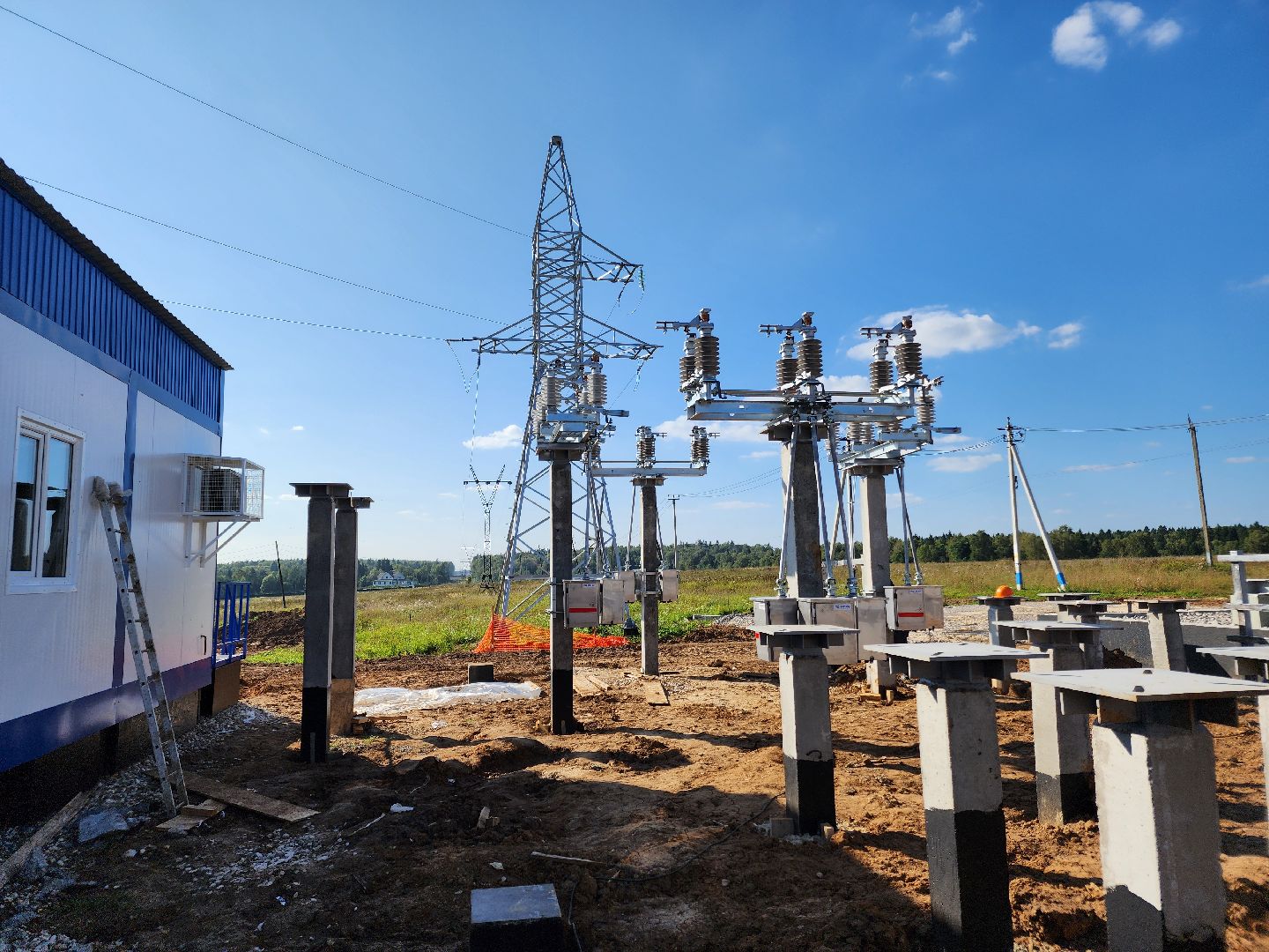 Чехов, деревня Бегичево, подстанция, питающий центр, строительство, программа модернизации, россети московский регион, глава округа михаил собакин, энергоснабжение,