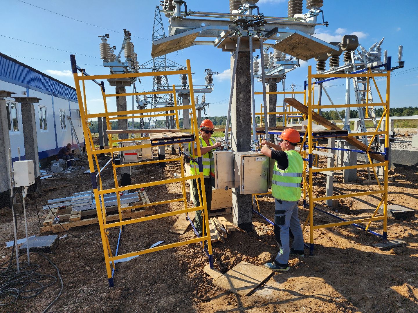 Чехов, деревня Бегичево, подстанция, питающий центр, строительство, программа модернизации, россети московский регион, глава округа михаил собакин, энергоснабжение,