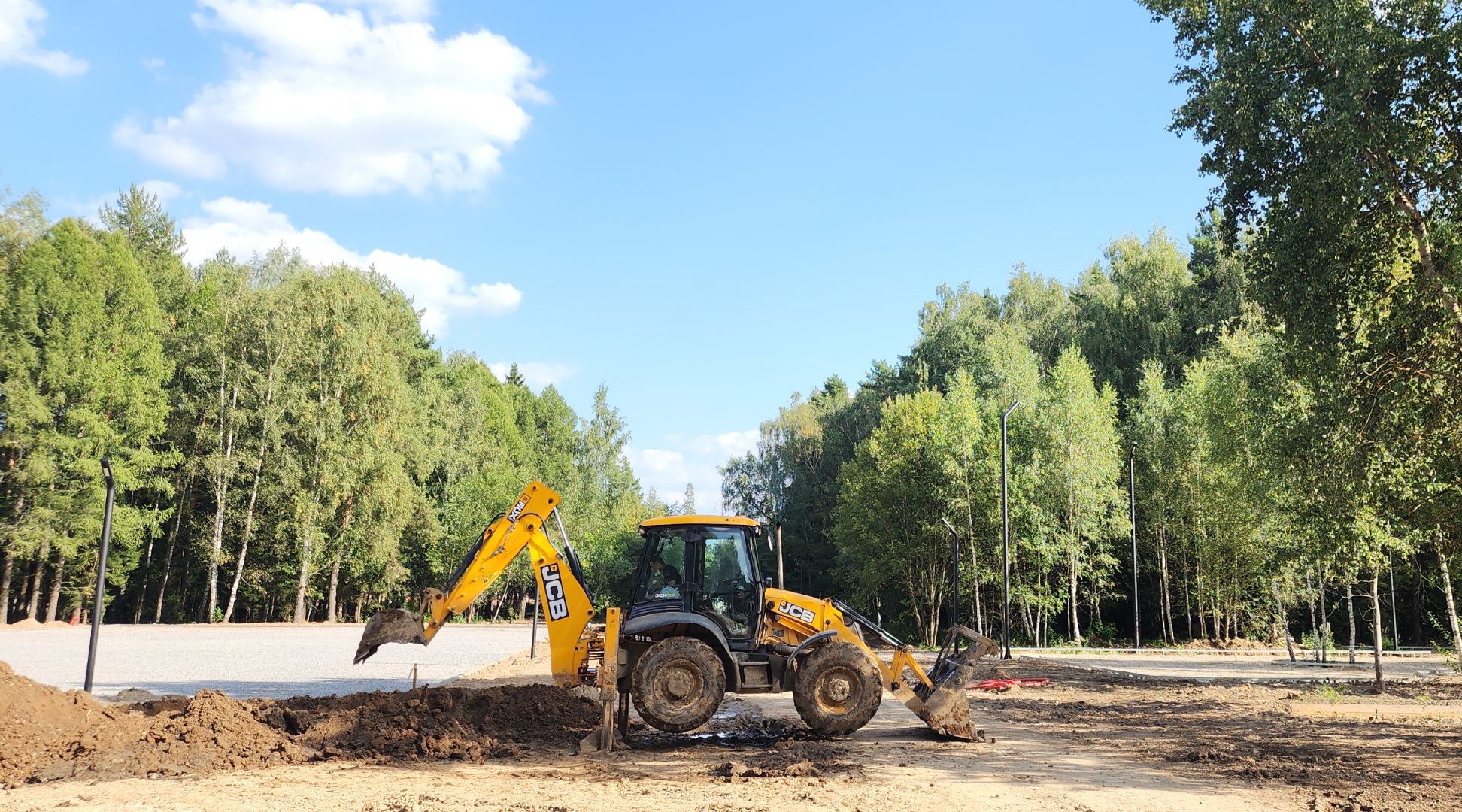 Звенигород, Благоустройство, Лесопарк в Супонево,
