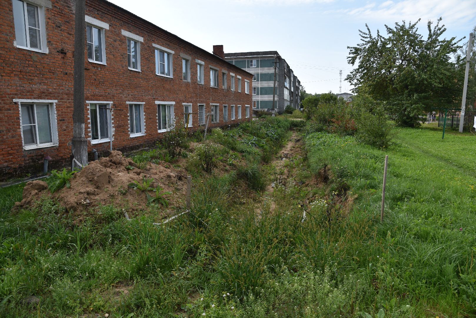 лотошино, новолотошино, жкх, замена труб, замена труб отопления, теплотрасса,