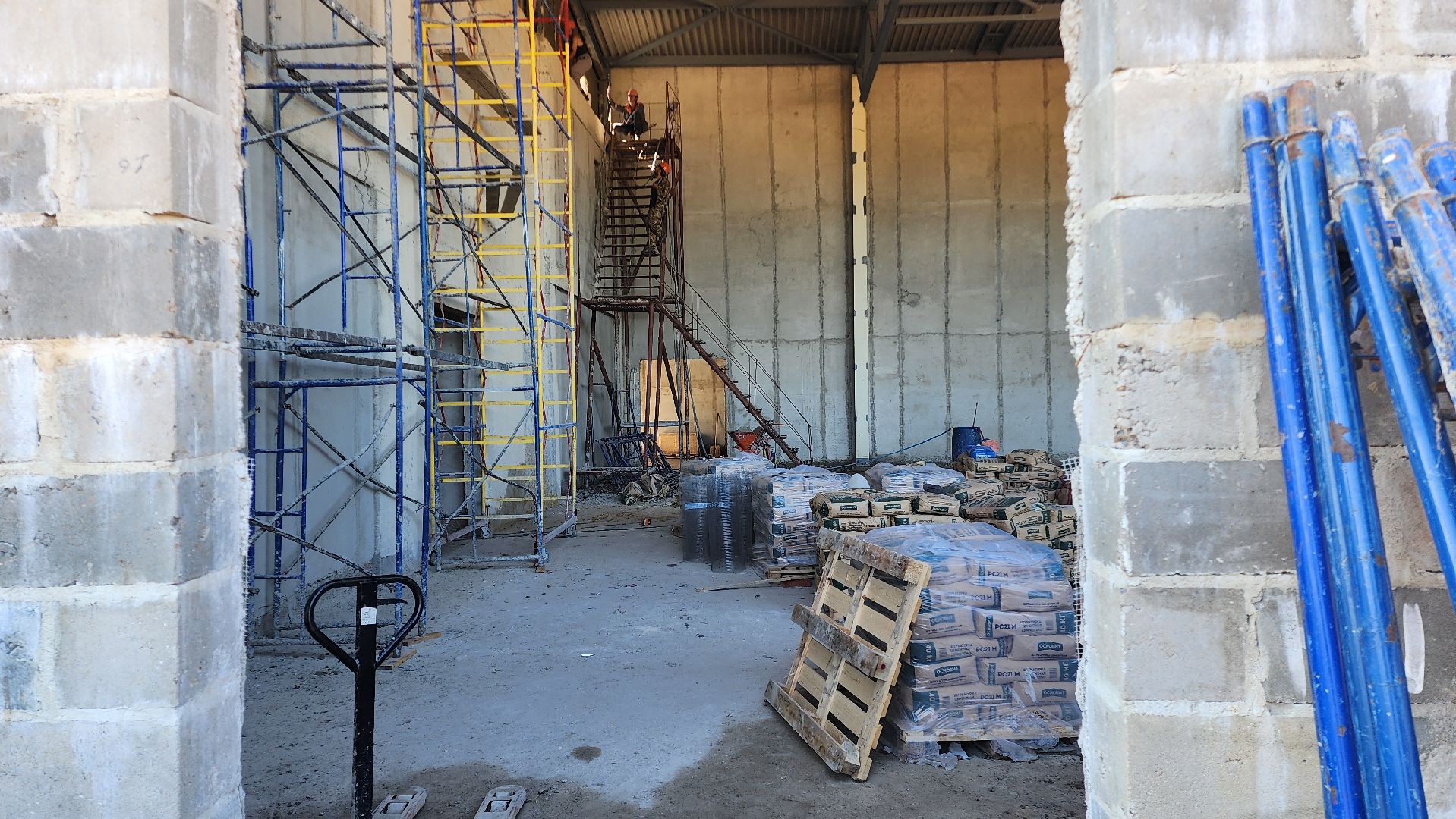 Бронницы, Строительство ФОК, новый спорткомплекс в бронницах, Ход строительства ФОК,