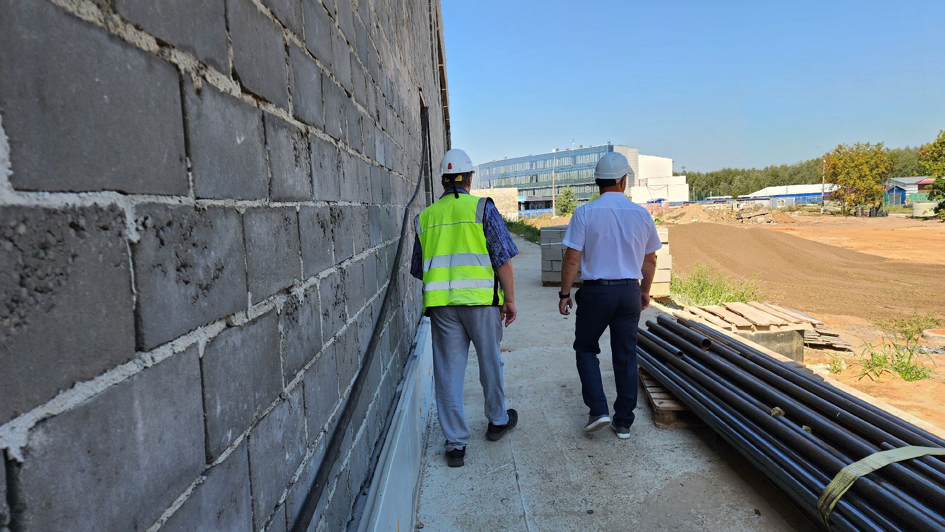 Бронницы, Строительство ФОК, новый спорткомплекс в бронницах, Ход строительства ФОК,