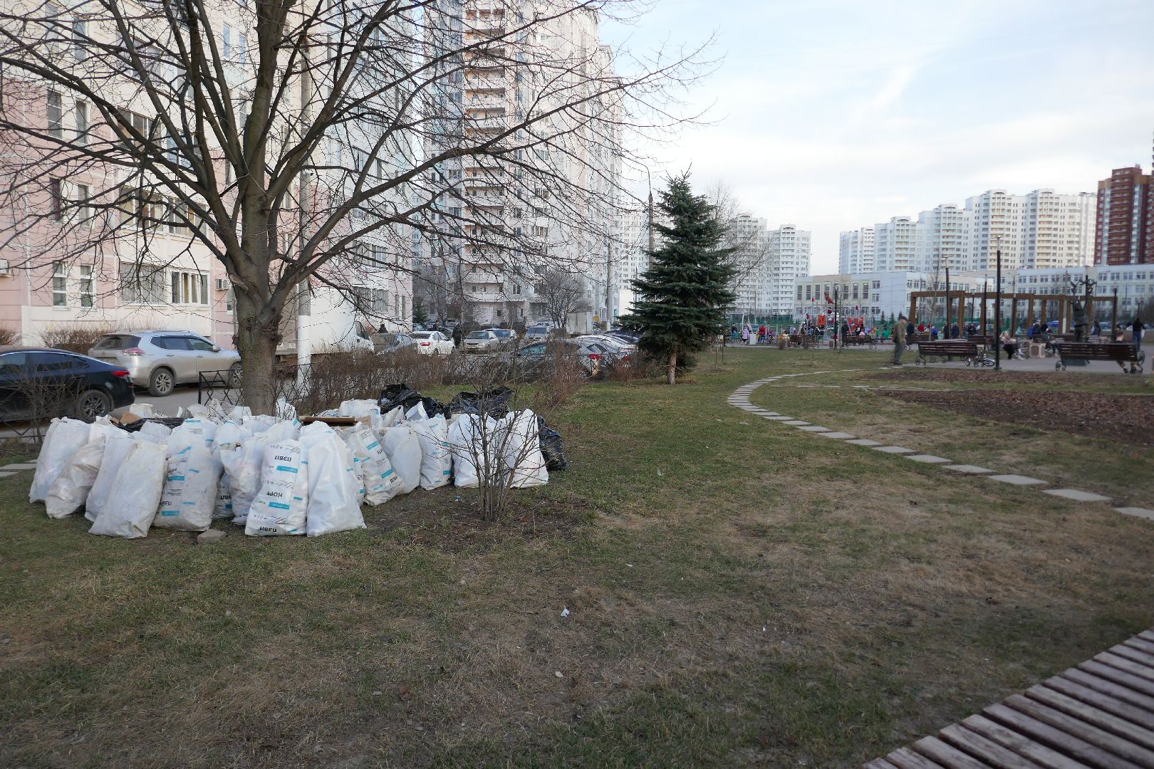 Подольск, благоустройство, уборка, субботник