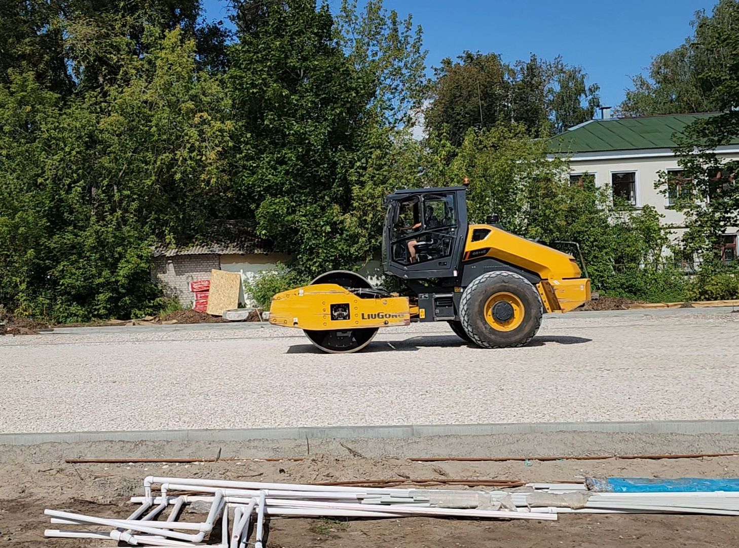 Дубна, Школа, капремонт, Открытый стадион,