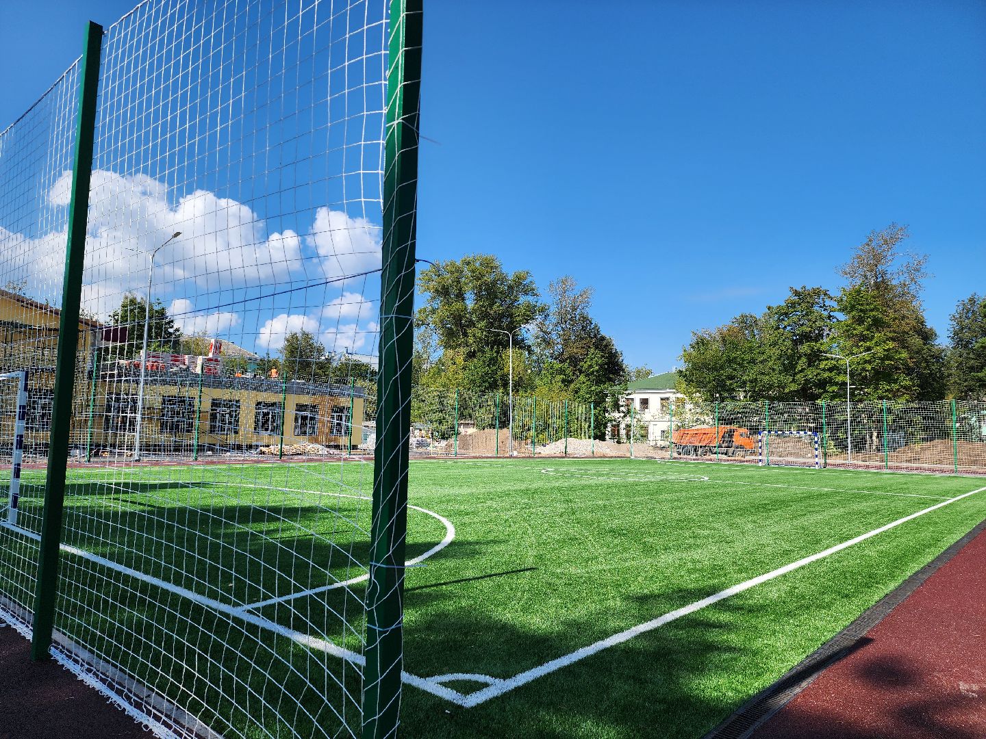 Дубна, Школа, капремонт, Открытый стадион,