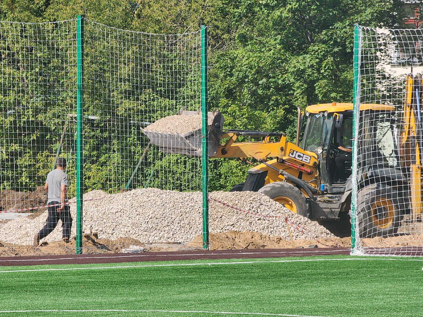 Дубна, Школа, капремонт, Открытый стадион,