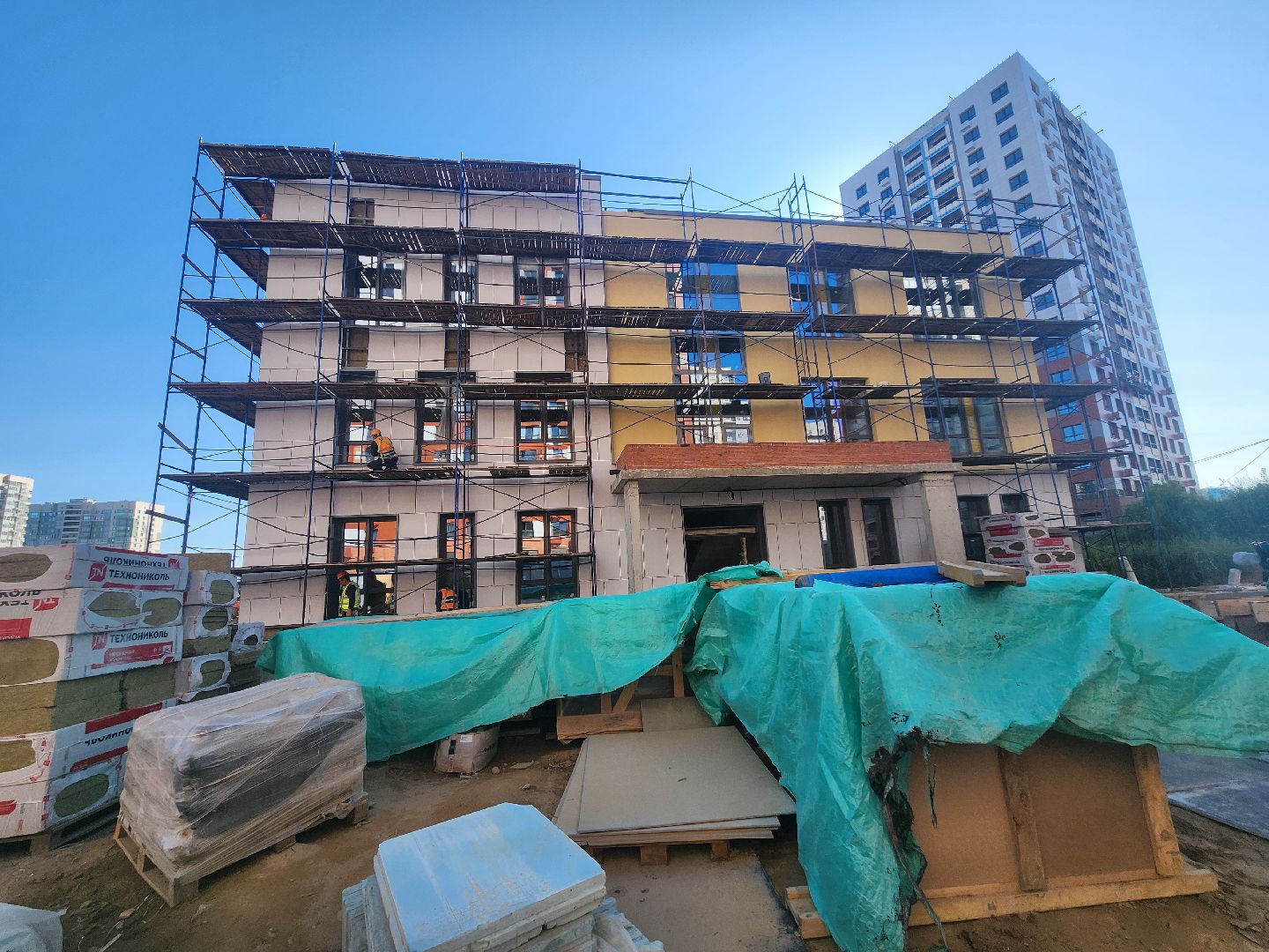 новый детский сад, строительство детского сада, мытищи,