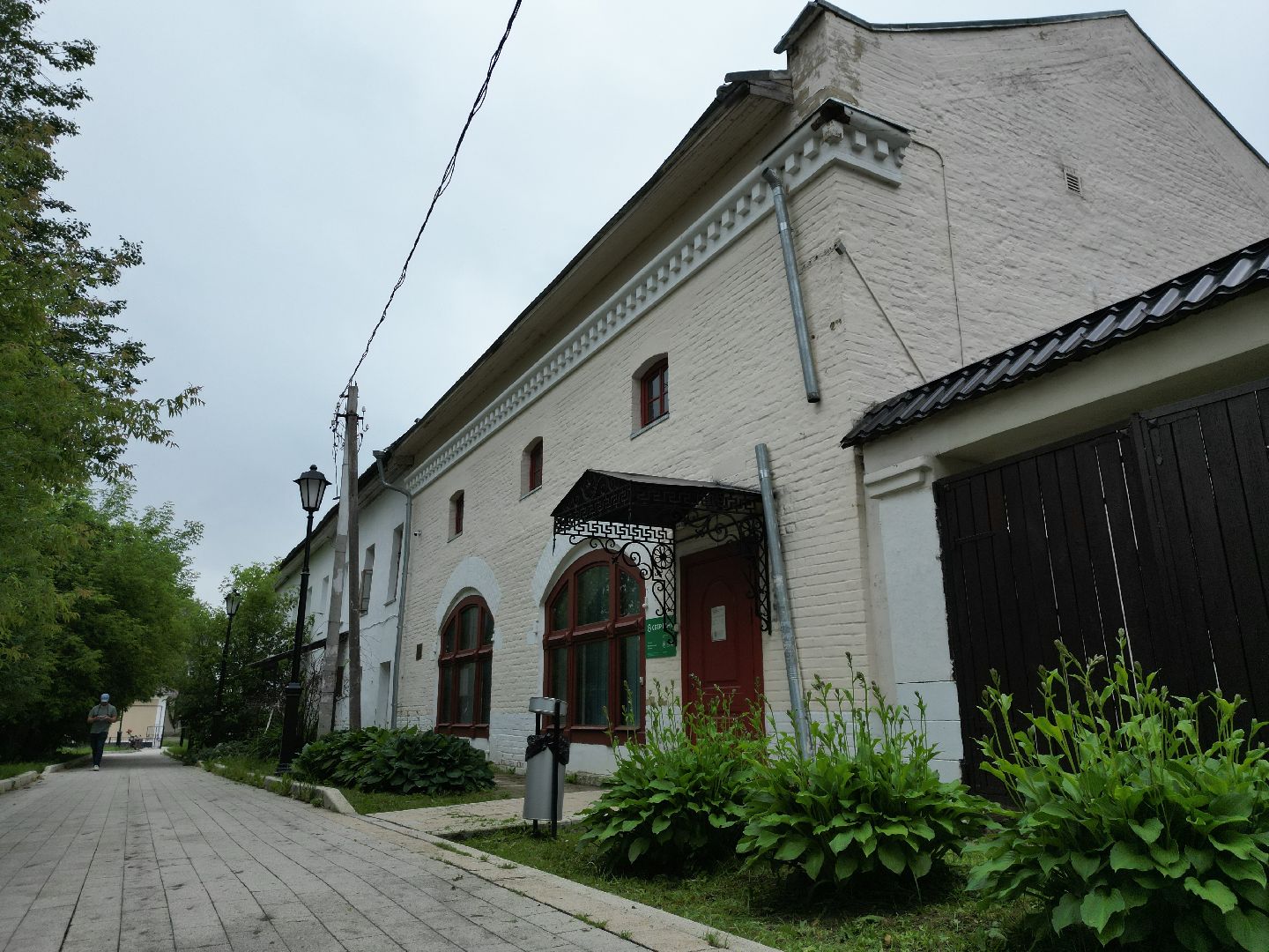 видео с коптера, верея, благоустройство, реставрация,