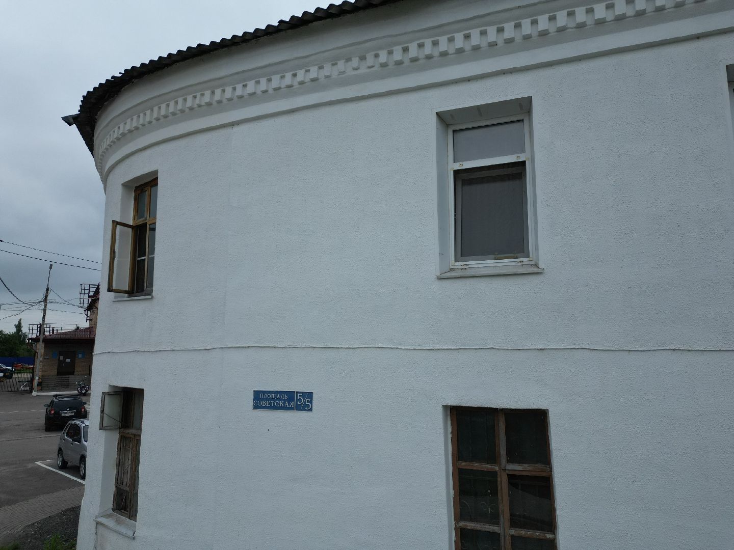 видео с коптера, верея, благоустройство, реставрация,