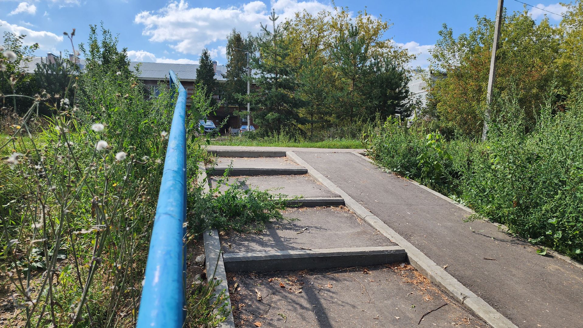 кашира, народная тропа, тротуар, корыстово,