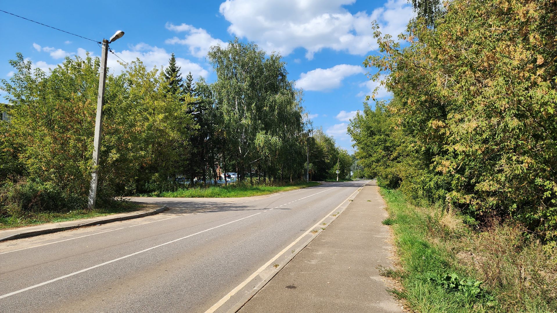 кашира, народная тропа, тротуар, корыстово,