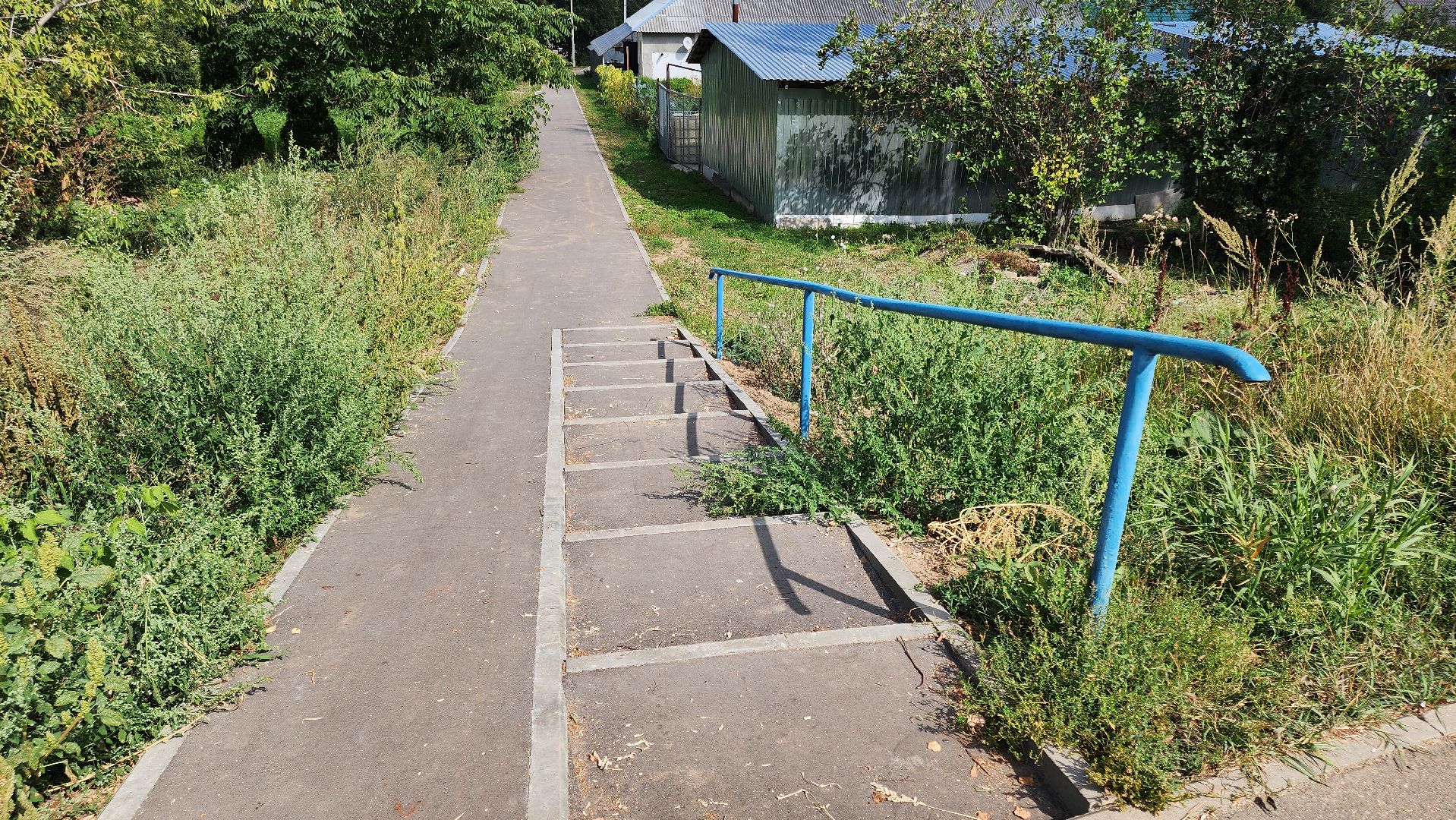 кашира, народная тропа, тротуар, корыстово,