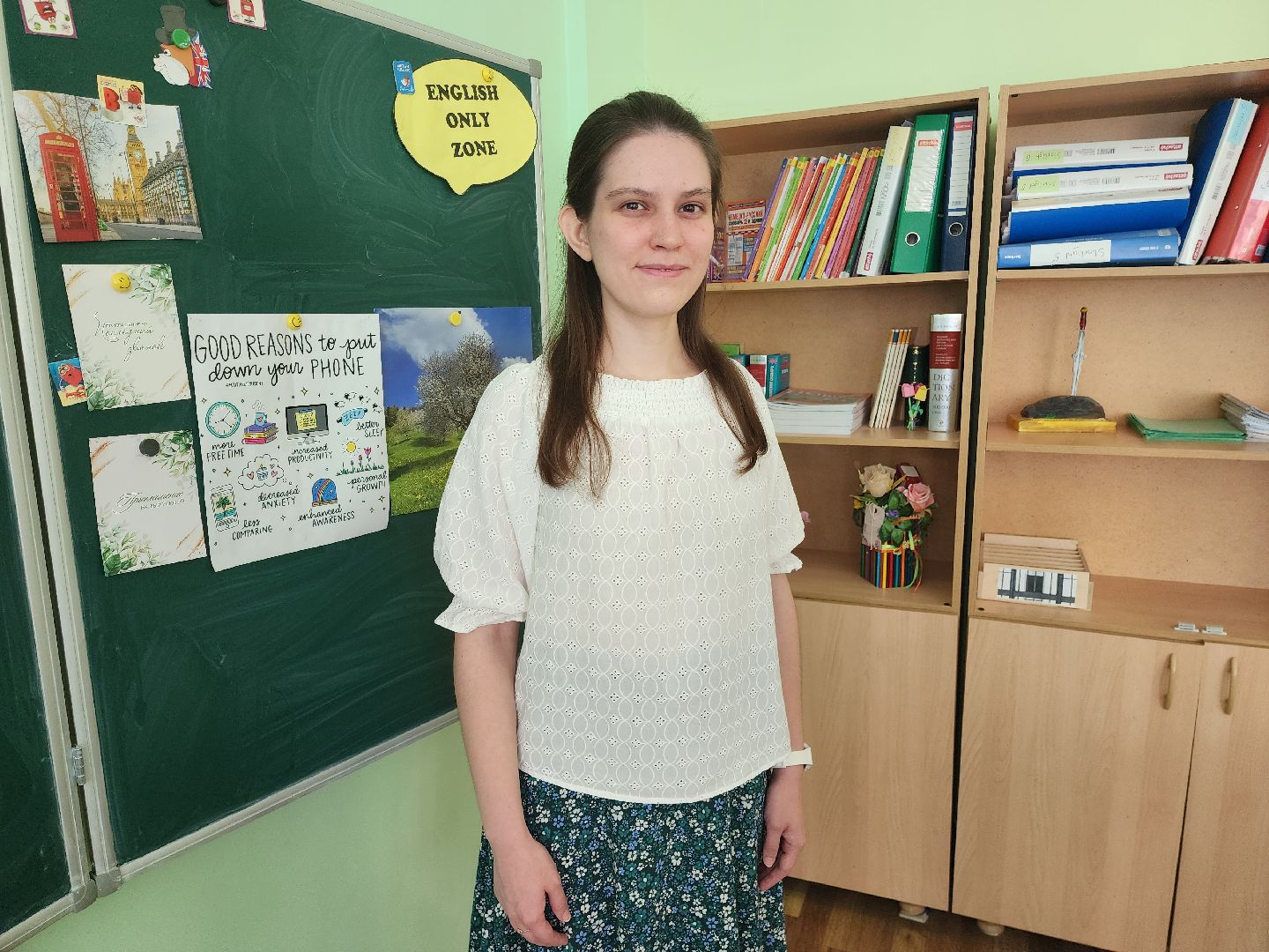 раменское, образование, средняя школа 9, новая учительница по английскому языку,