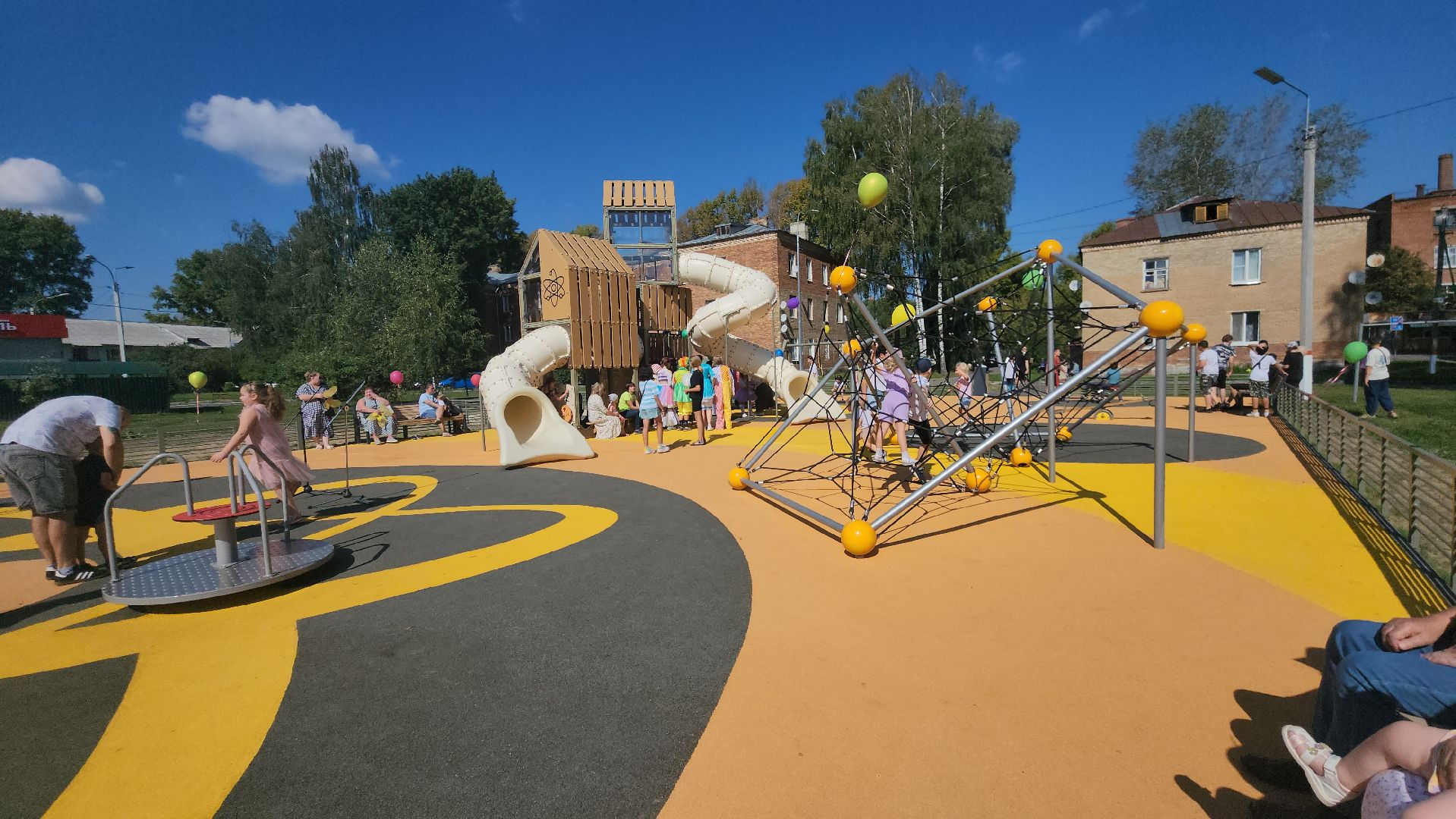 Павловский Посад, Городской округ Павловский Посад, Детская площадка, Двор, Благоустройство, Дети,