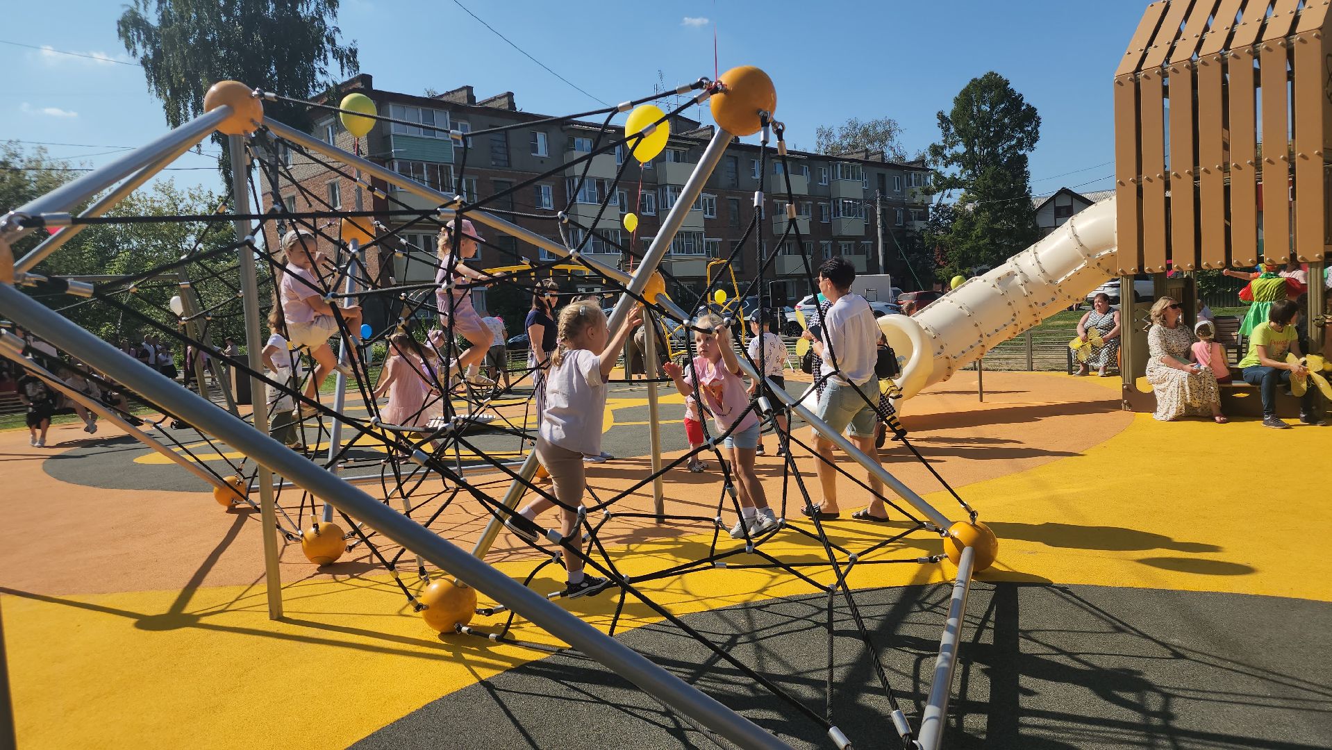 Павловский Посад, Городской округ Павловский Посад, Детская площадка, Двор, Благоустройство, Дети,