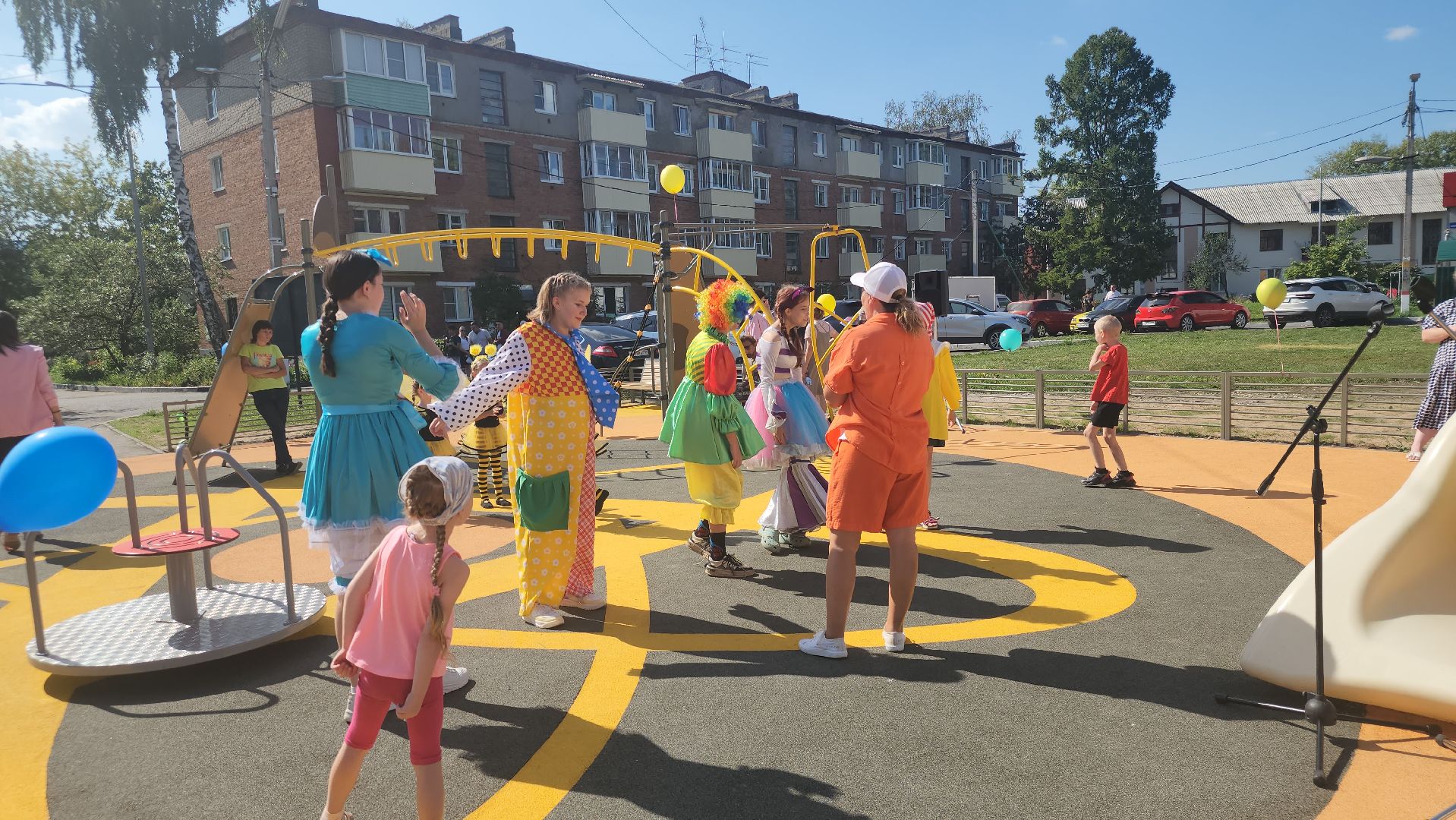 Павловский Посад, Городской округ Павловский Посад, Детская площадка, Двор, Благоустройство, Дети,