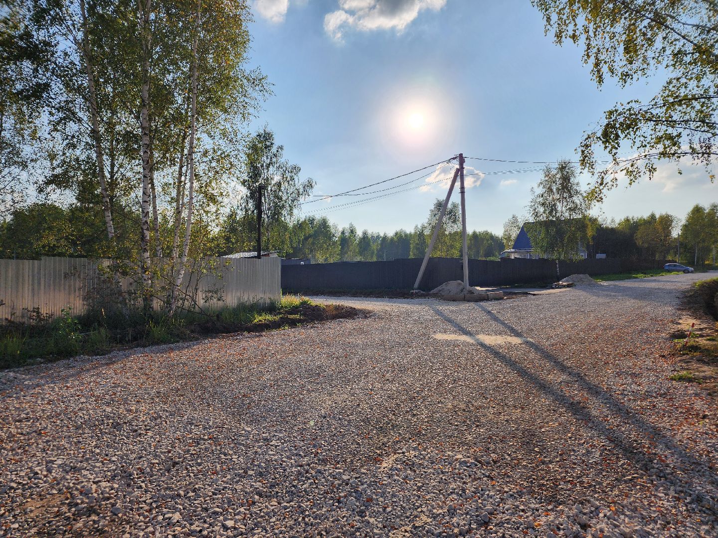 Чехов, поселок Мещерское, улица Кленовая, строительство дороги, дорожный ремонт, участки многодетных семей, глава округа михаил собакин,