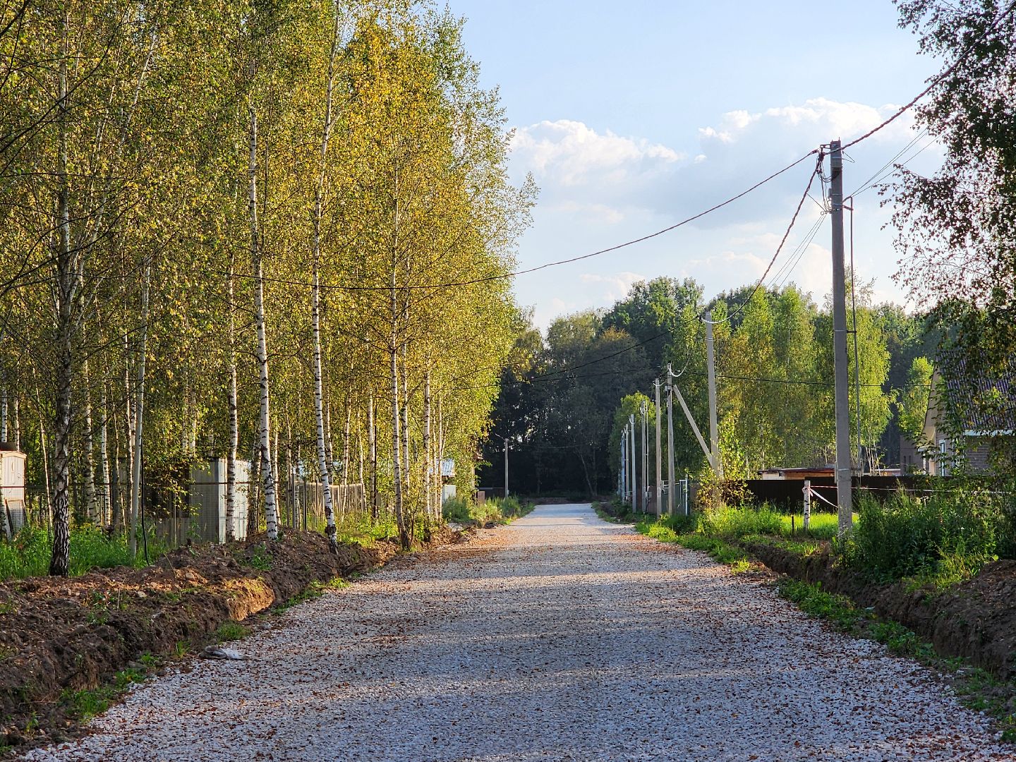 Чехов, поселок Мещерское, улица Кленовая, строительство дороги, дорожный ремонт, участки многодетных семей, глава округа михаил собакин,