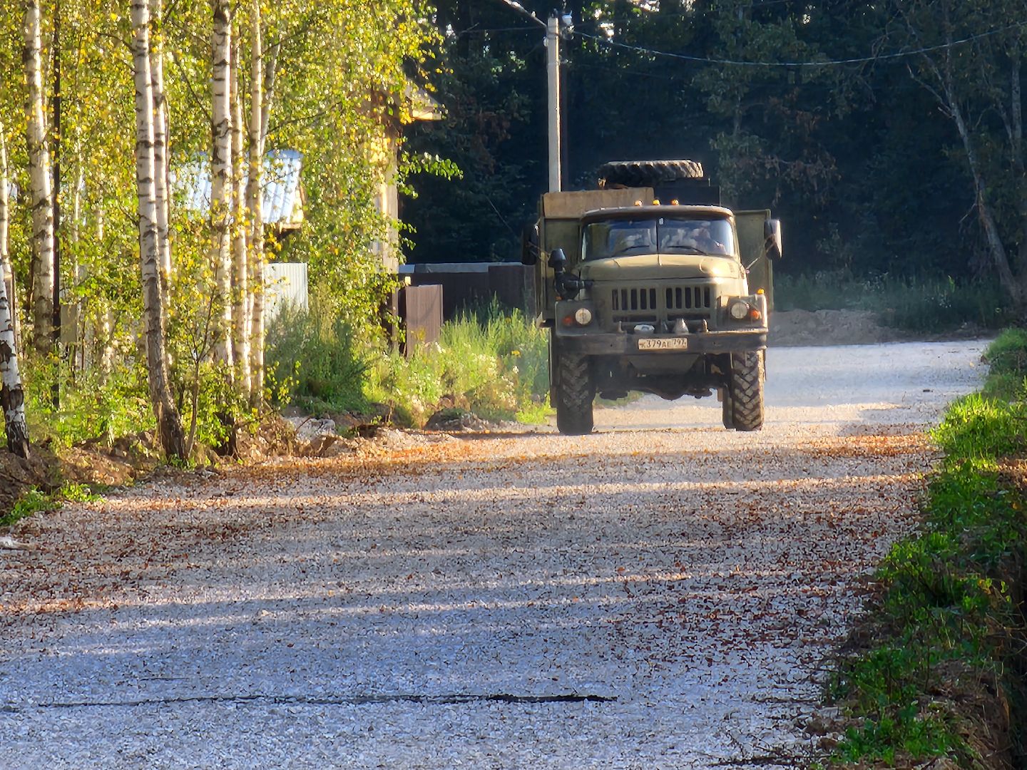 Чехов, поселок Мещерское, улица Кленовая, строительство дороги, дорожный ремонт, участки многодетных семей, глава округа михаил собакин,