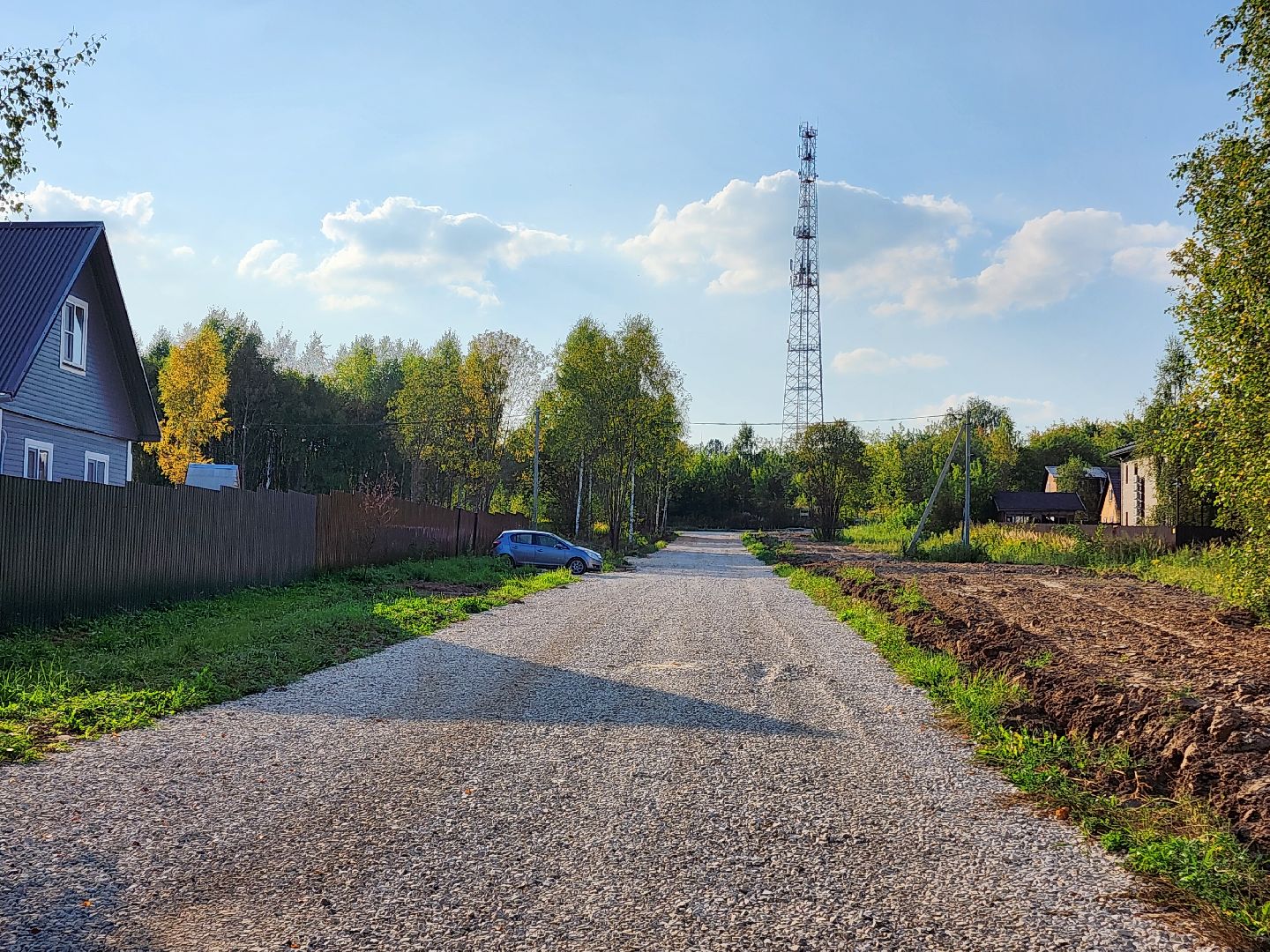 Чехов, поселок Мещерское, улица Кленовая, строительство дороги, дорожный ремонт, участки многодетных семей, глава округа михаил собакин,