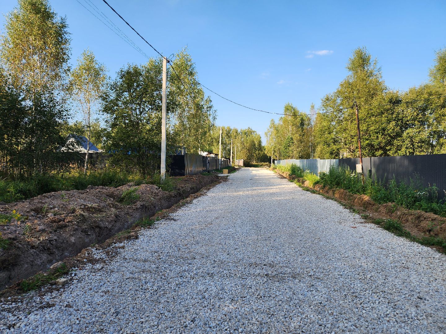 Чехов, поселок Мещерское, улица Кленовая, строительство дороги, дорожный ремонт, участки многодетных семей, глава округа михаил собакин,